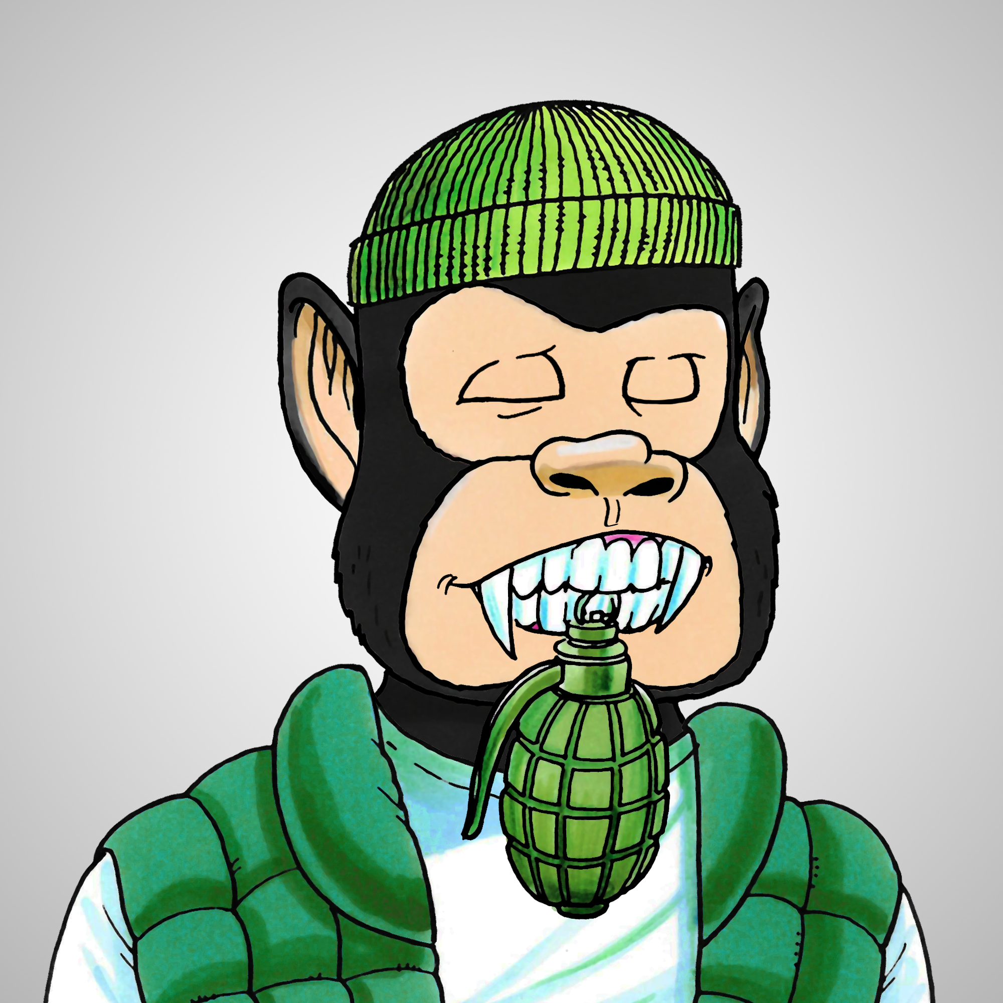 George Trosley - Jungle Freaks - Jungle Freak 5226 - NFT # 5226