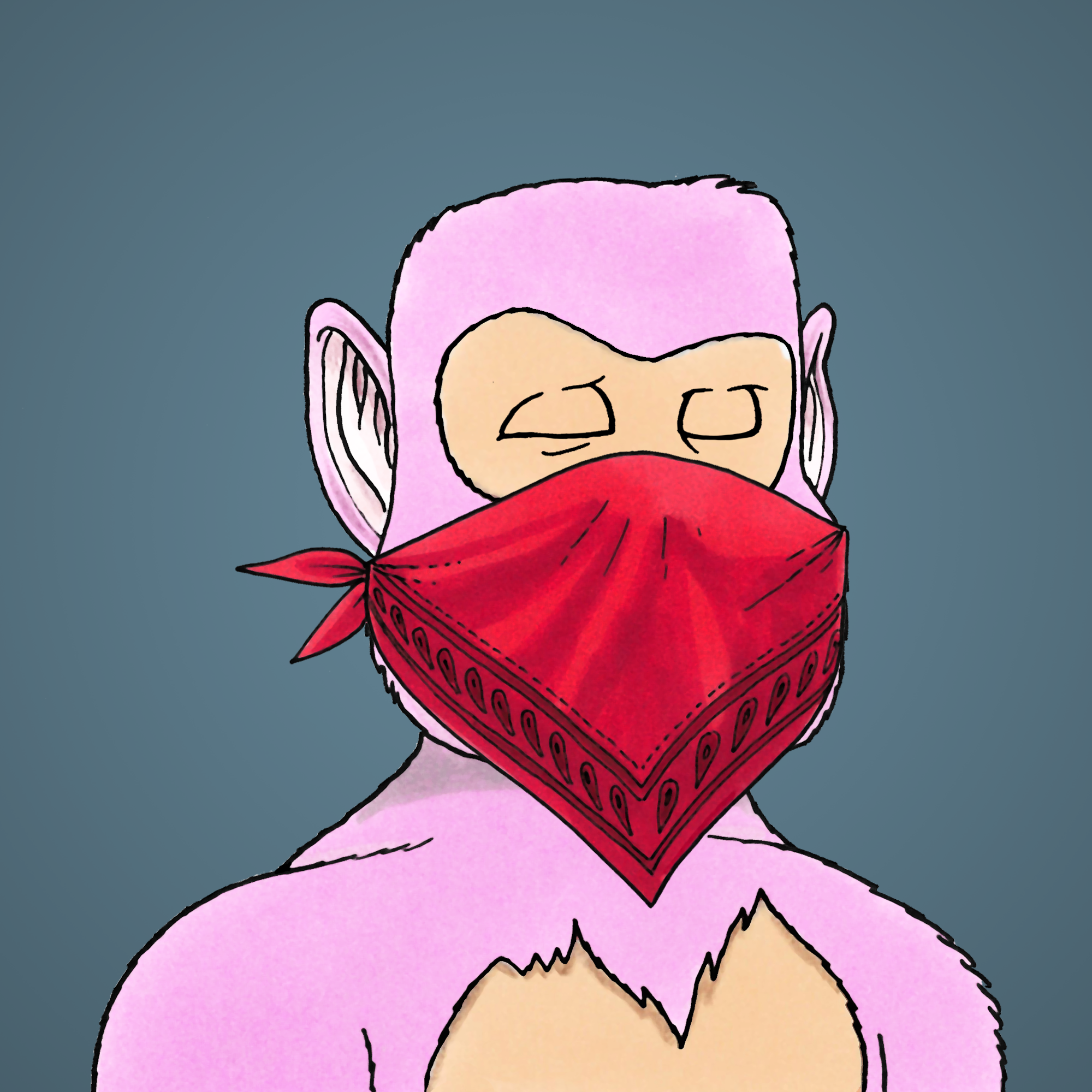 George Trosley - Jungle Freaks - Jungle Freak 523 - NFT # 523