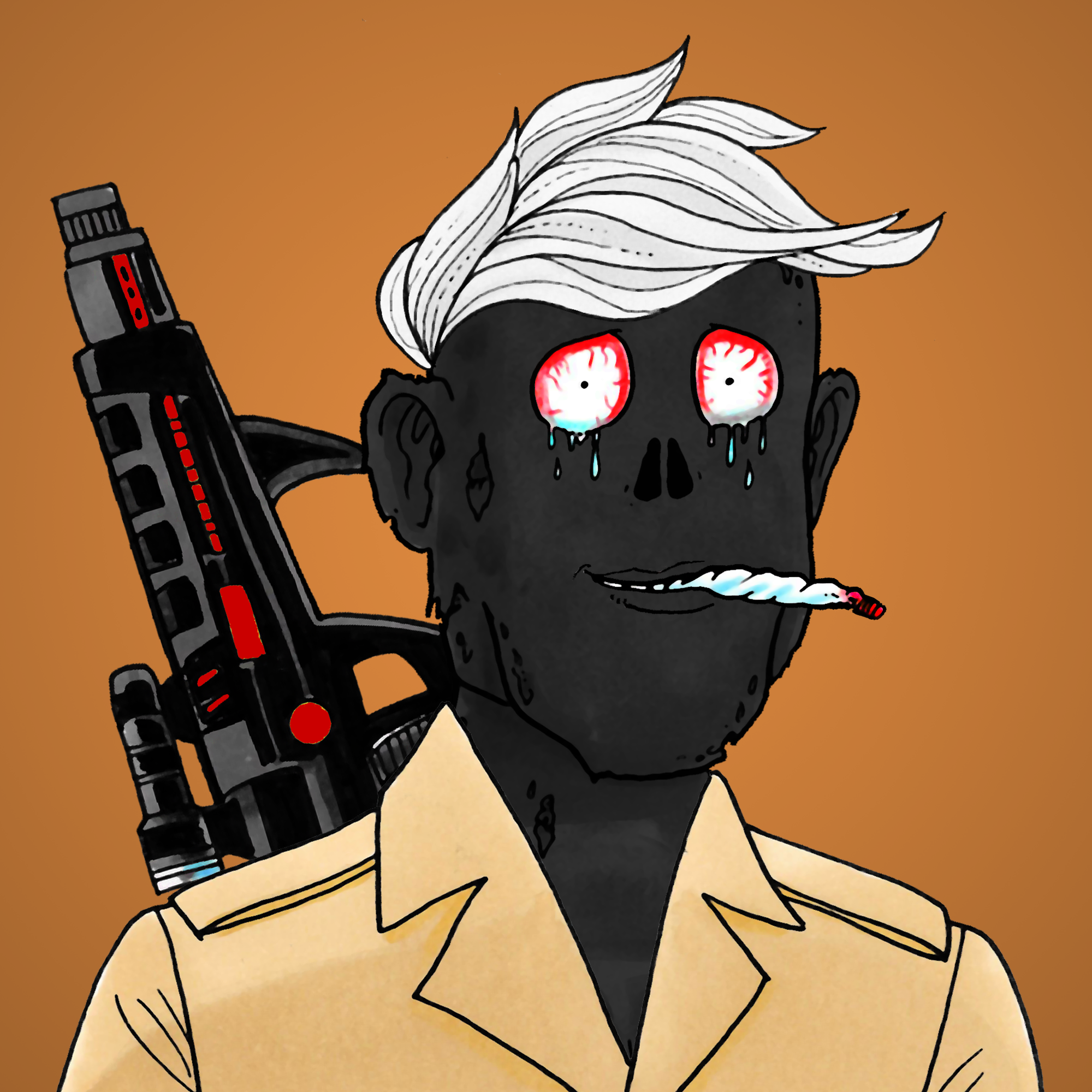 George Trosley - Jungle Freaks - Jungle Freak 5230 - NFT # 5230