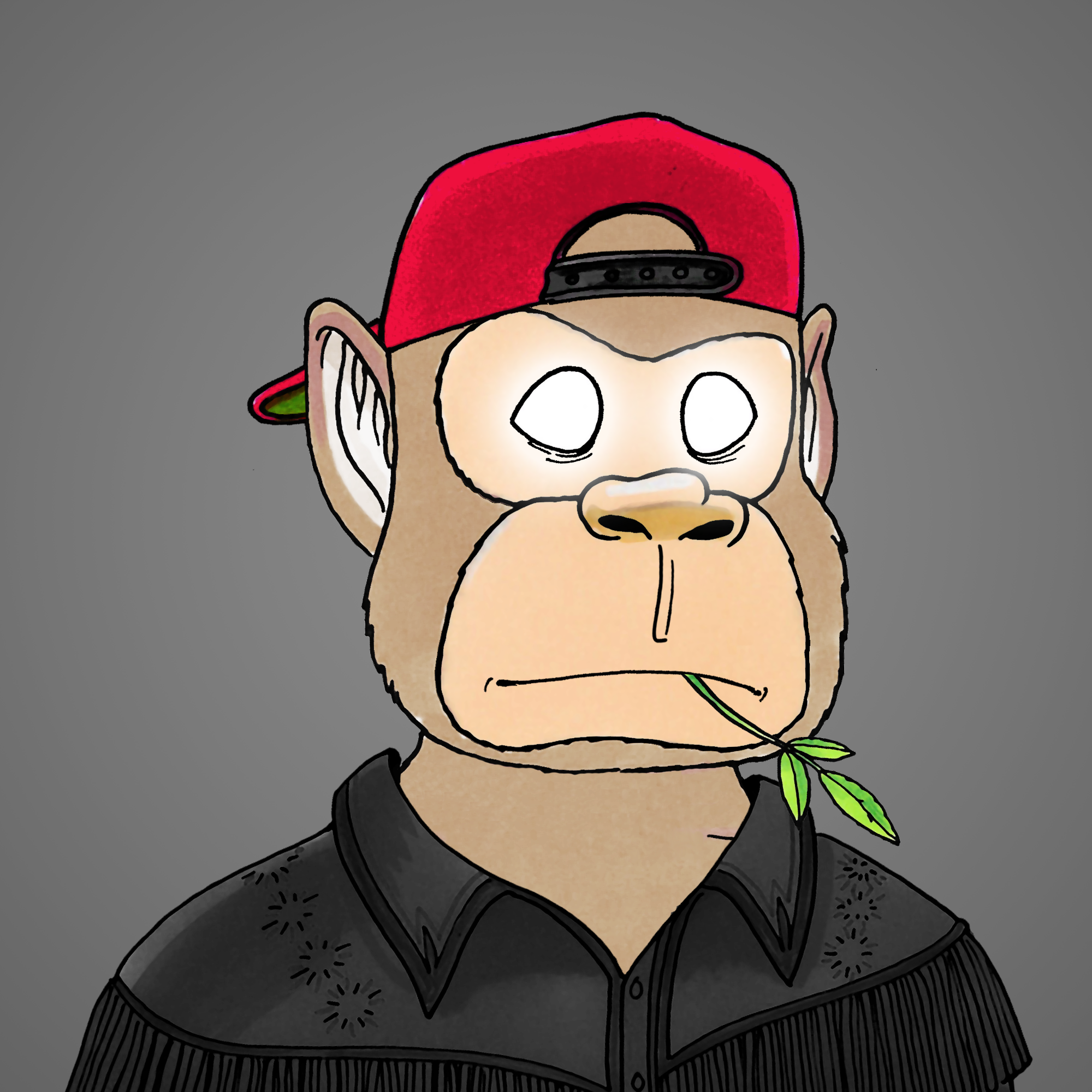 George Trosley - Jungle Freaks - Jungle Freak 5238 - NFT # 5238