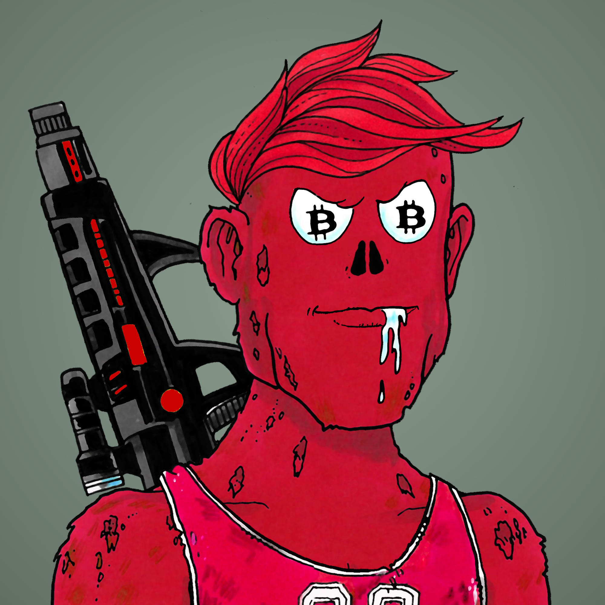 George Trosley - Jungle Freaks - Jungle Freak 524 - NFT # 524