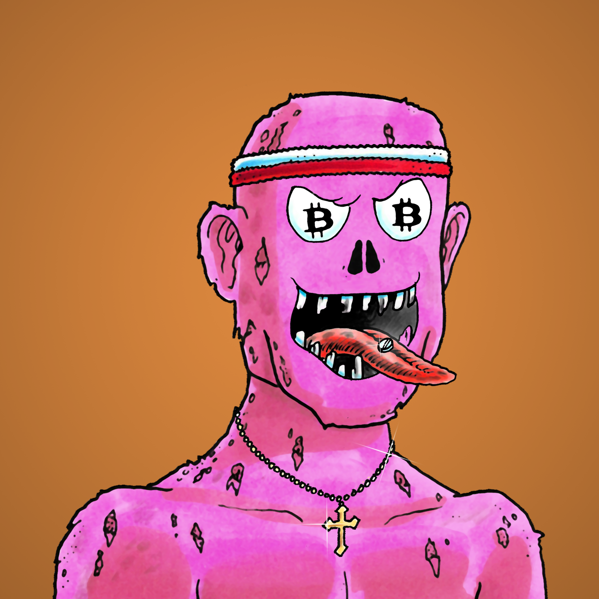 George Trosley - Jungle Freaks - Jungle Freak 5242 - NFT # 5242