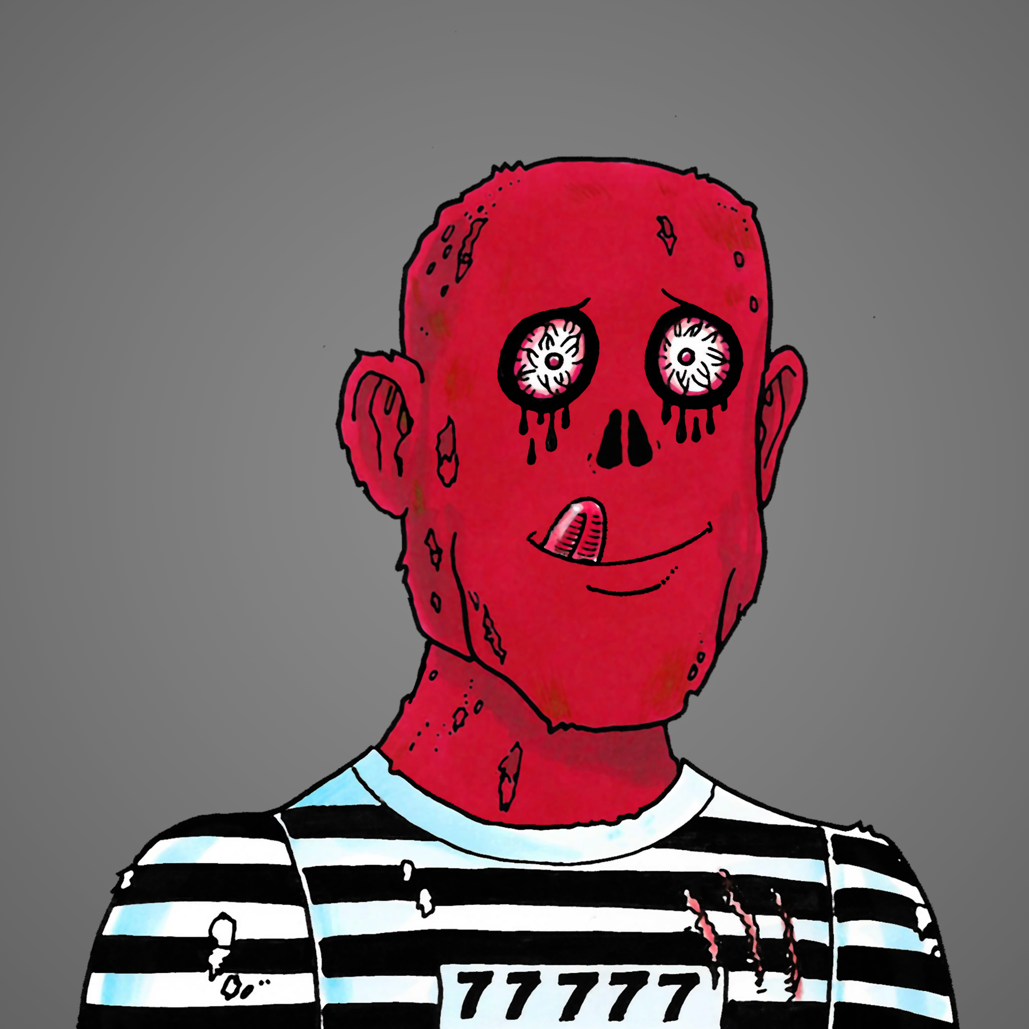 George Trosley - Jungle Freaks - Jungle Freak 5248 - NFT # 5248