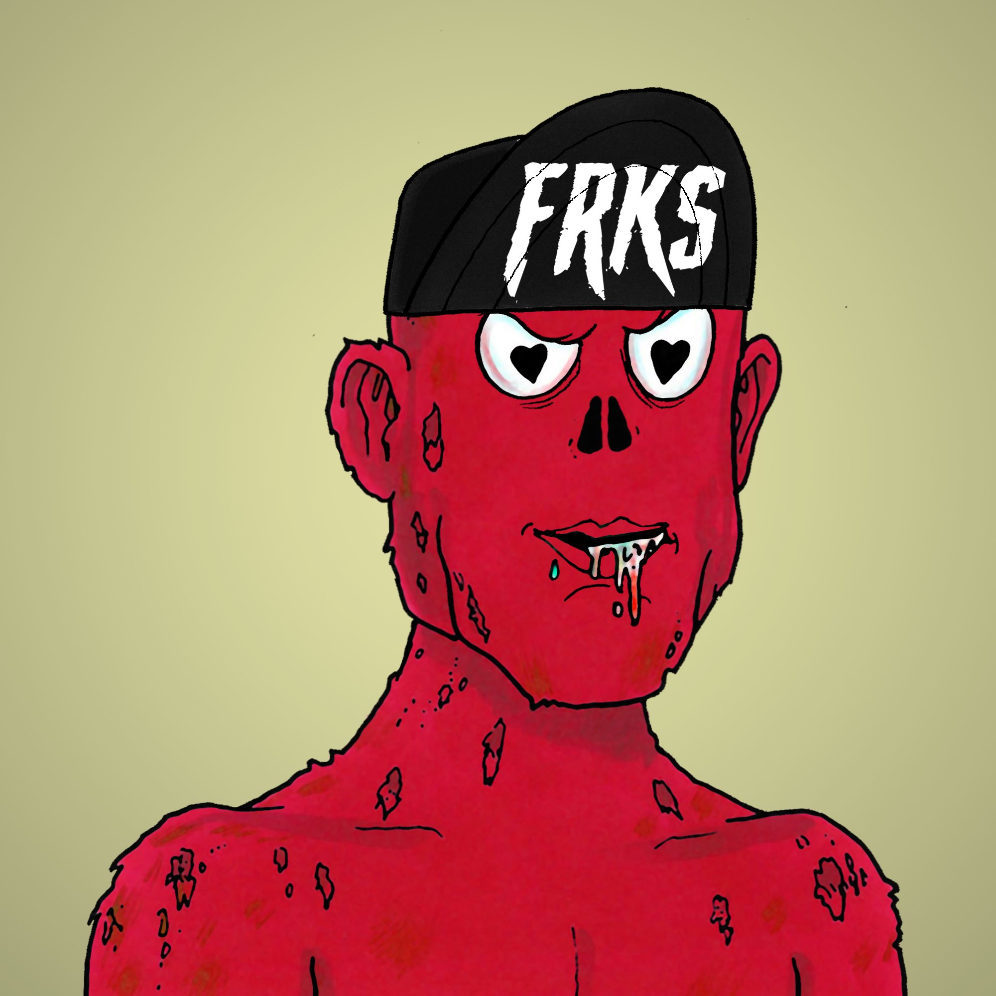 George Trosley - Jungle Freaks - Jungle Freak 5251 - NFT # 5251