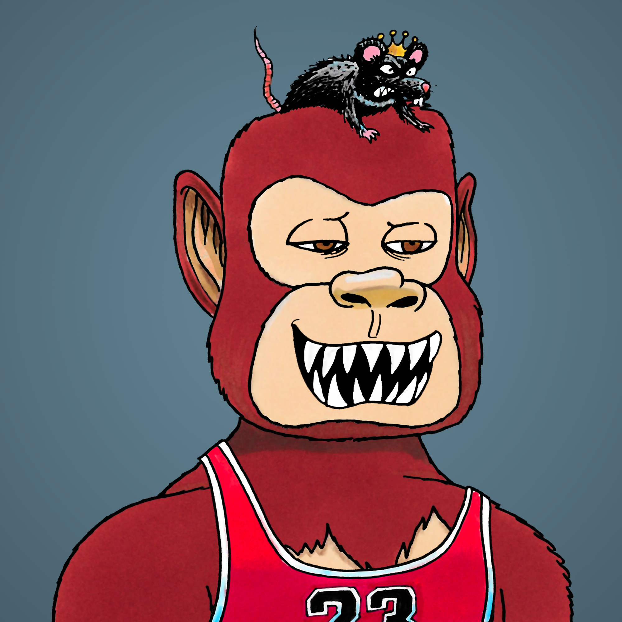 George Trosley - Jungle Freaks - Jungle Freak 5264 - NFT # 5264