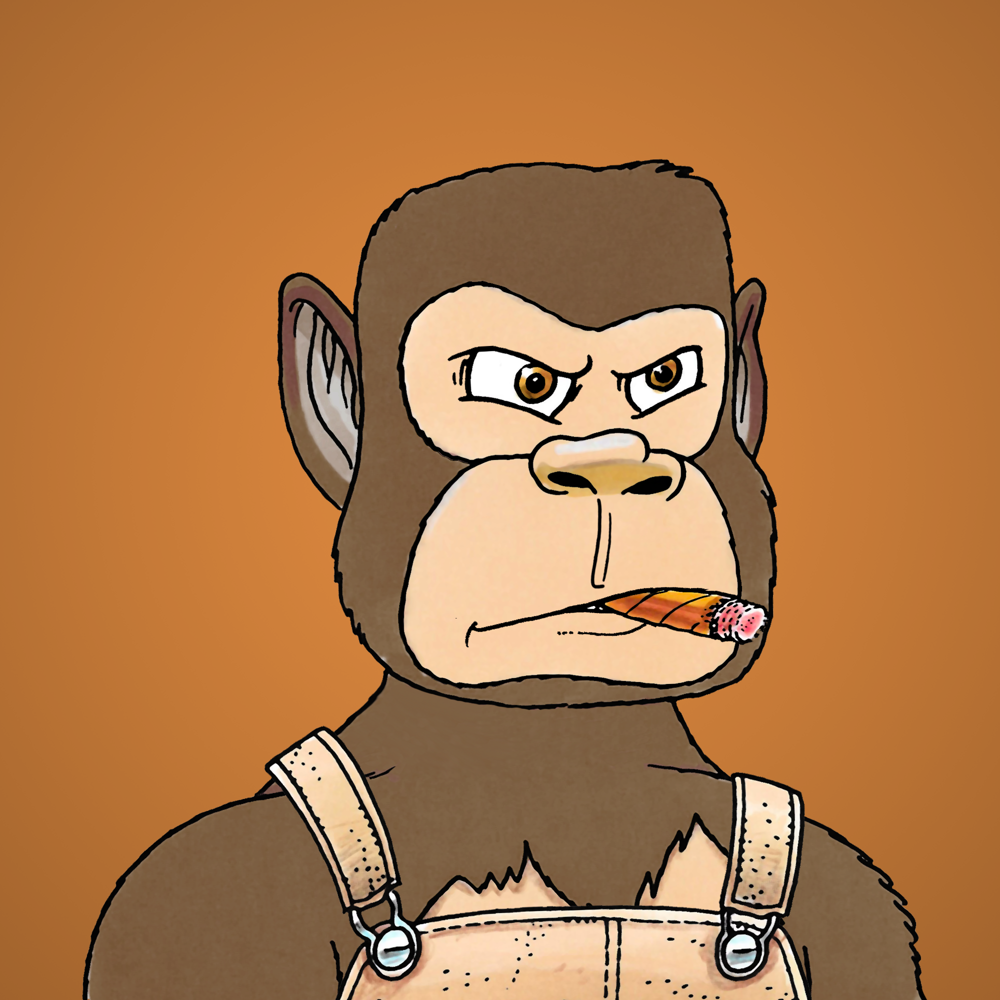 George Trosley - Jungle Freaks - Jungle Freak 5265 - NFT # 5265