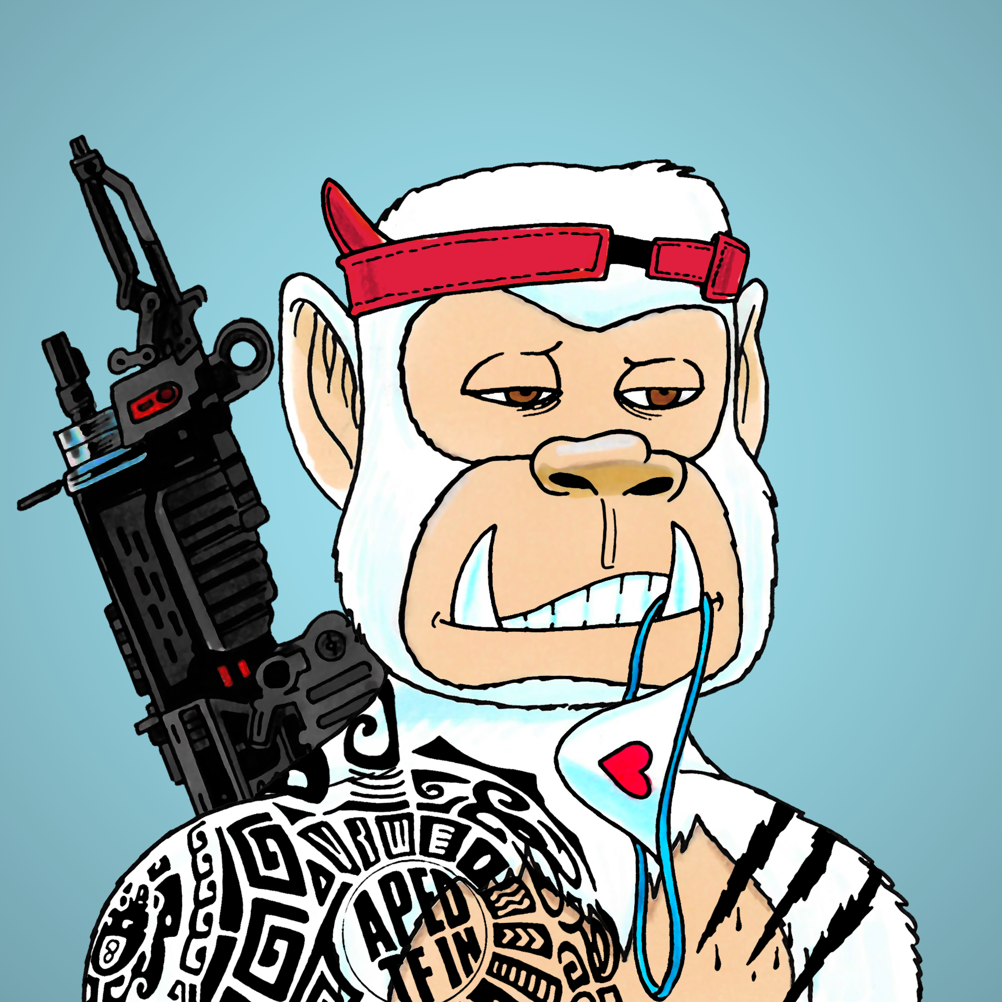 George Trosley - Jungle Freaks - Jungle Freak 5267 - NFT # 5267