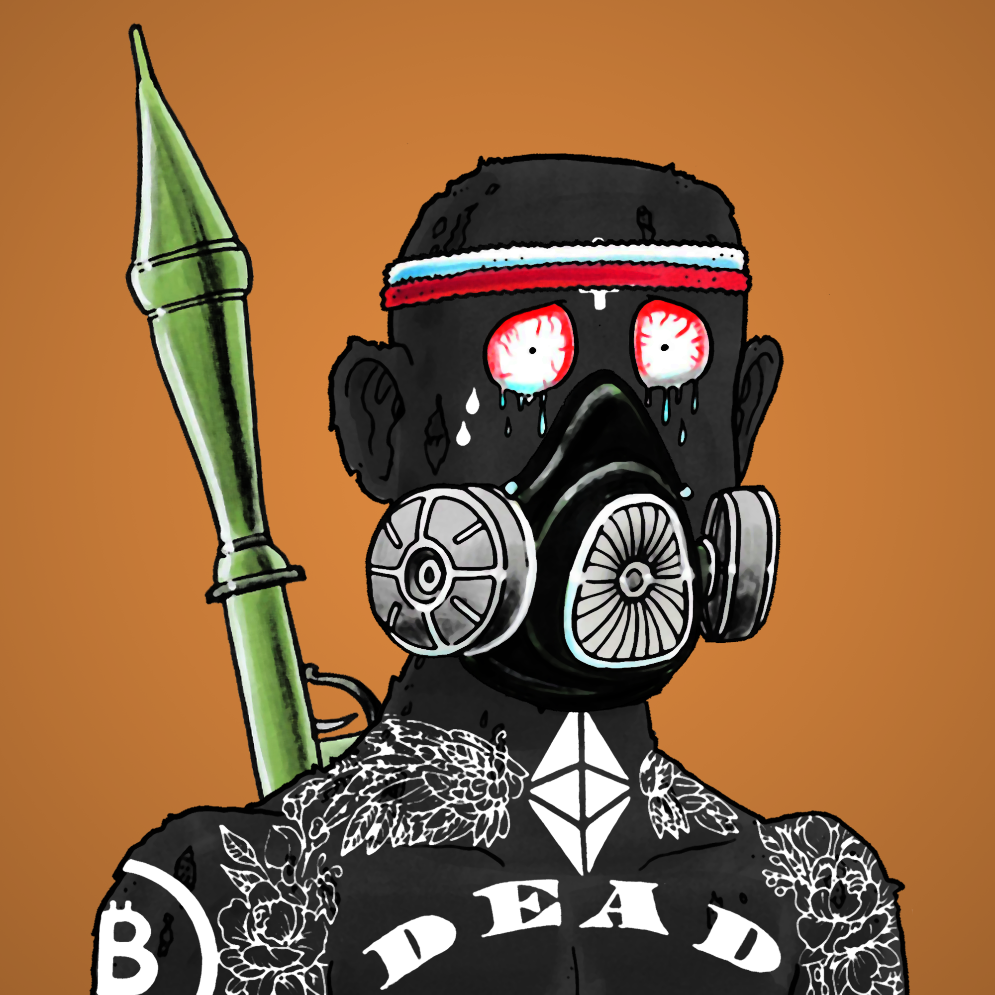 George Trosley - Jungle Freaks - Jungle Freak 5268 - NFT # 5268