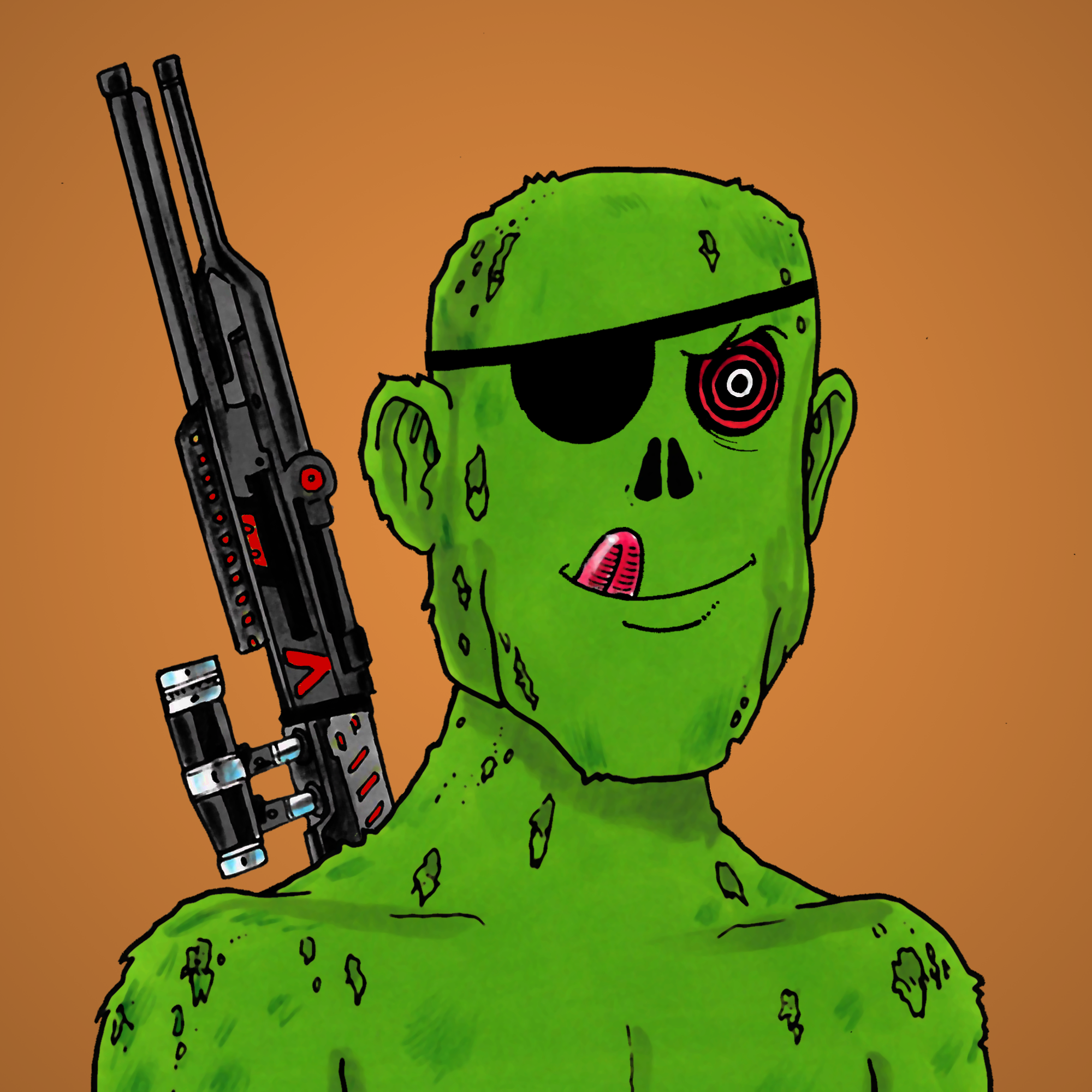 George Trosley - Jungle Freaks - Jungle Freak 5269 - NFT # 5269