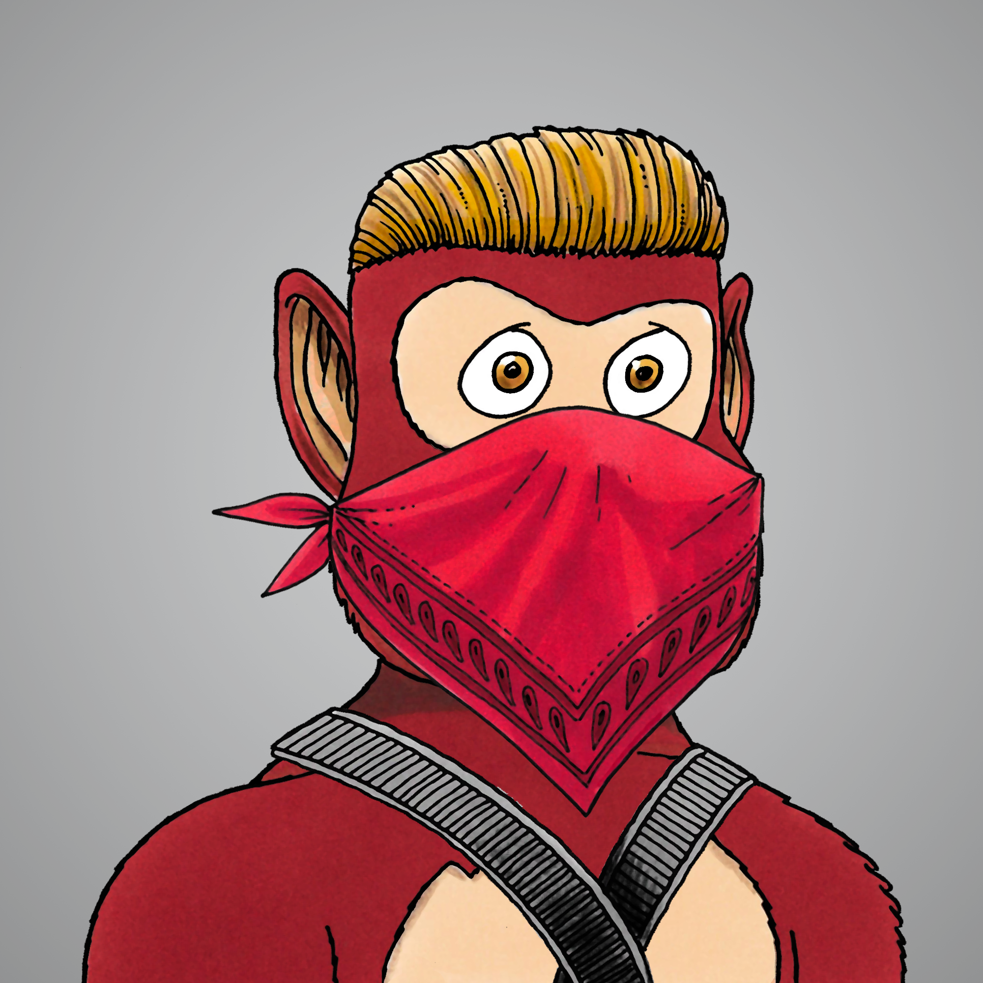 George Trosley - Jungle Freaks - Jungle Freak 527 - NFT # 527