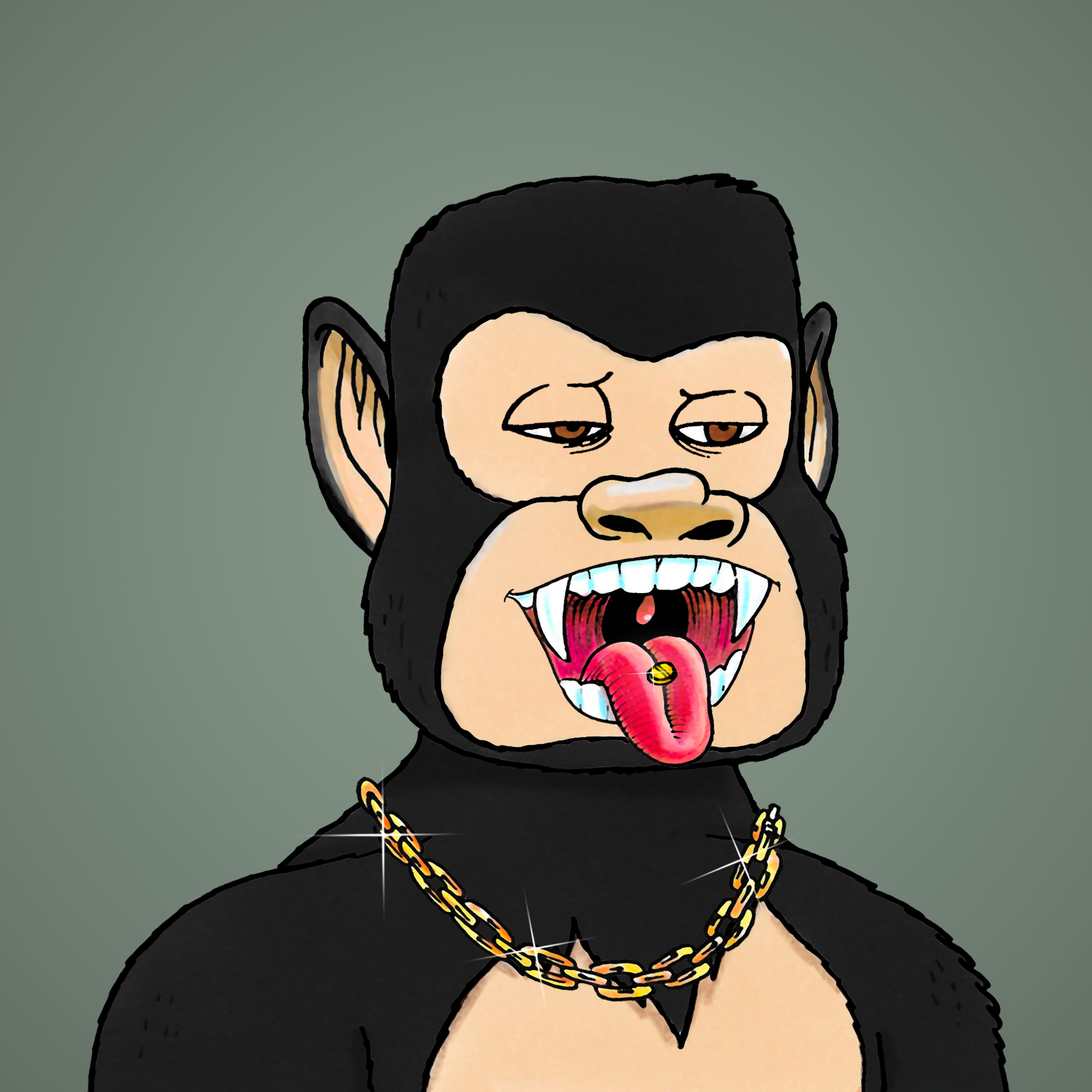 George Trosley - Jungle Freaks - Jungle Freak 5270 - NFT # 5270