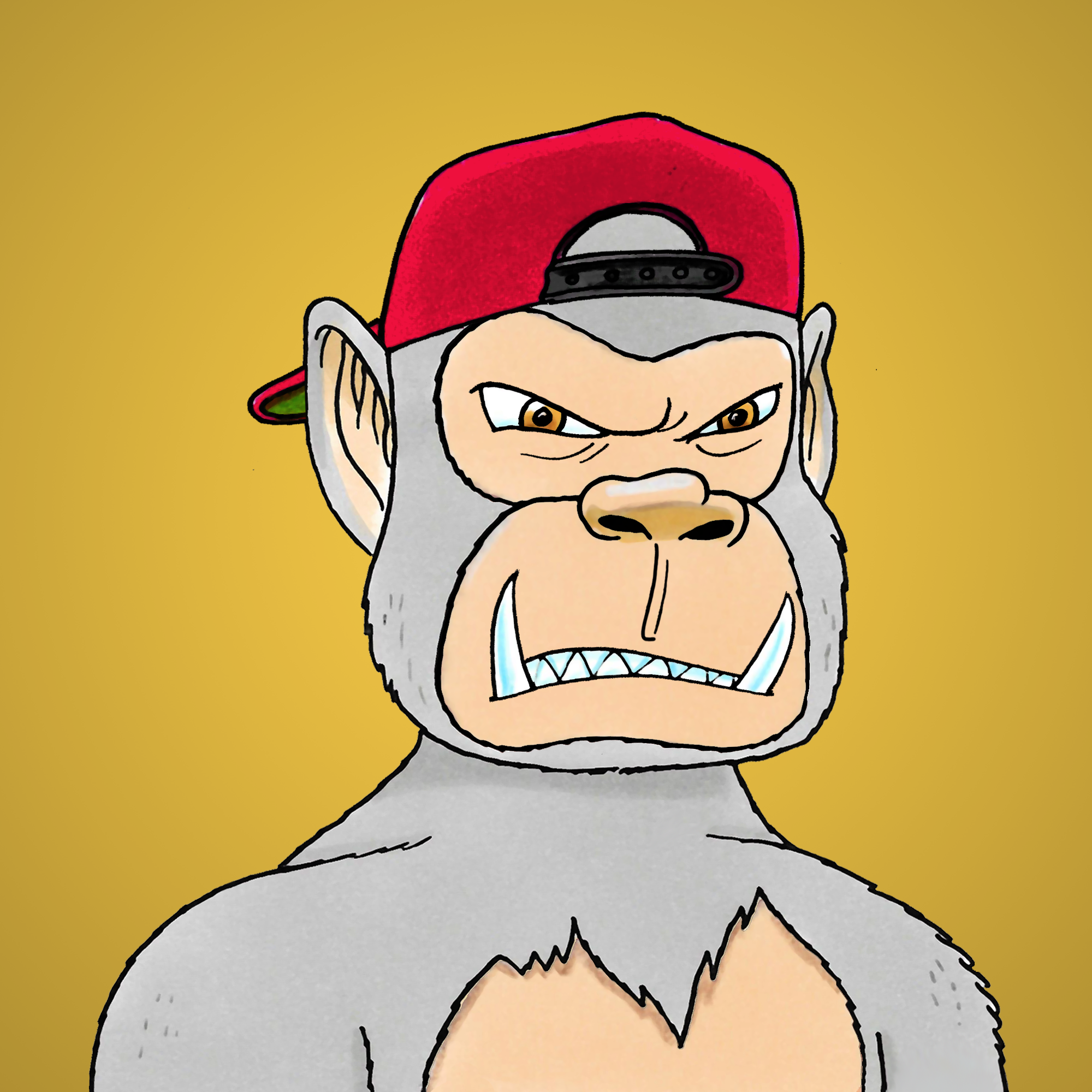 George Trosley - Jungle Freaks - Jungle Freak 5275 - NFT # 5275