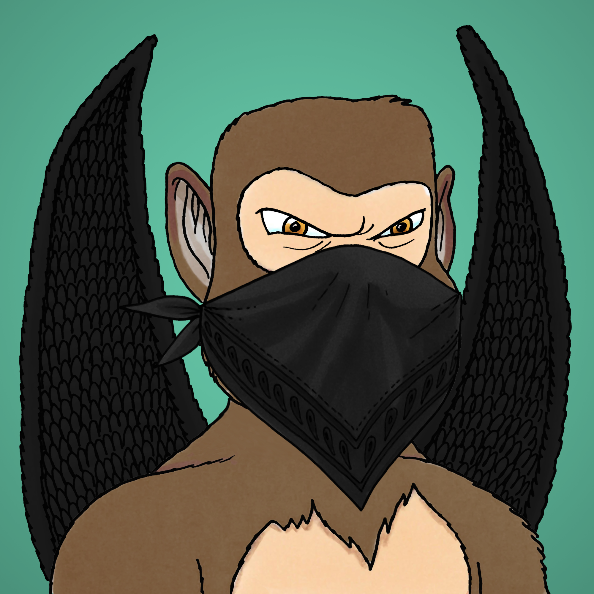 George Trosley - Jungle Freaks - Jungle Freak 5279 - NFT # 5279