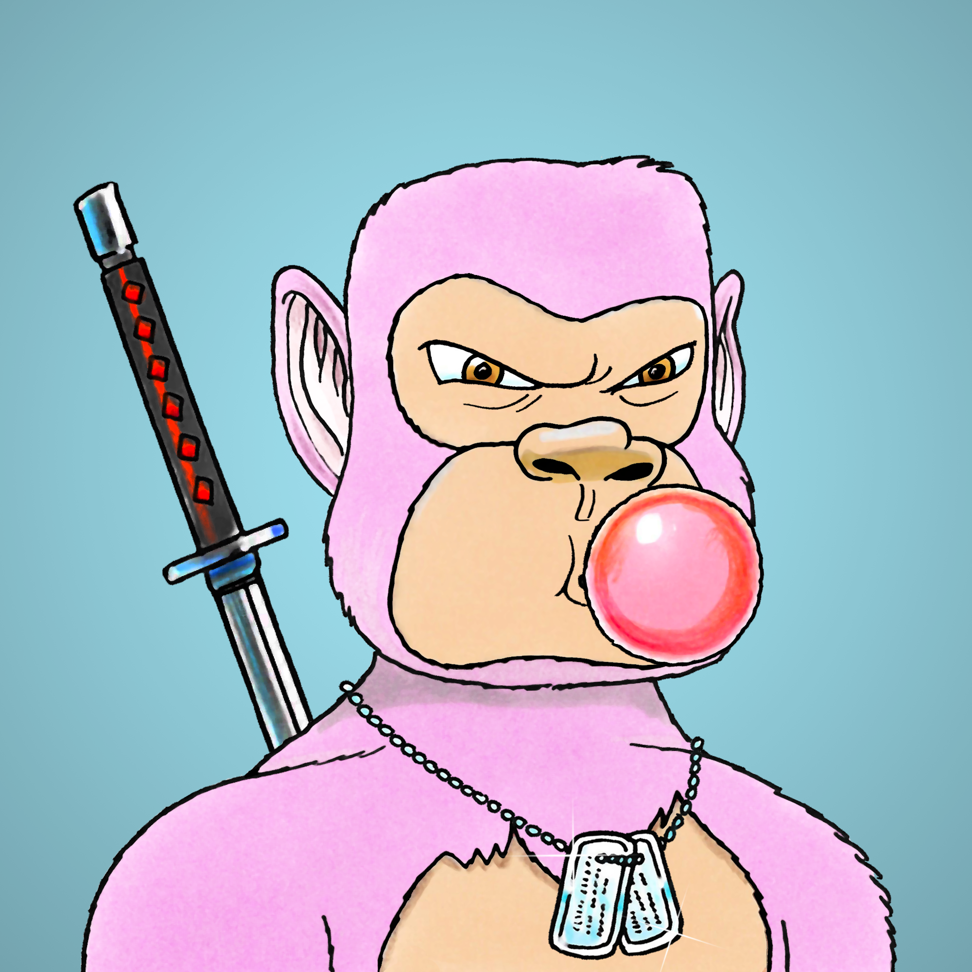 George Trosley - Jungle Freaks - Jungle Freak 5280 - NFT # 5280