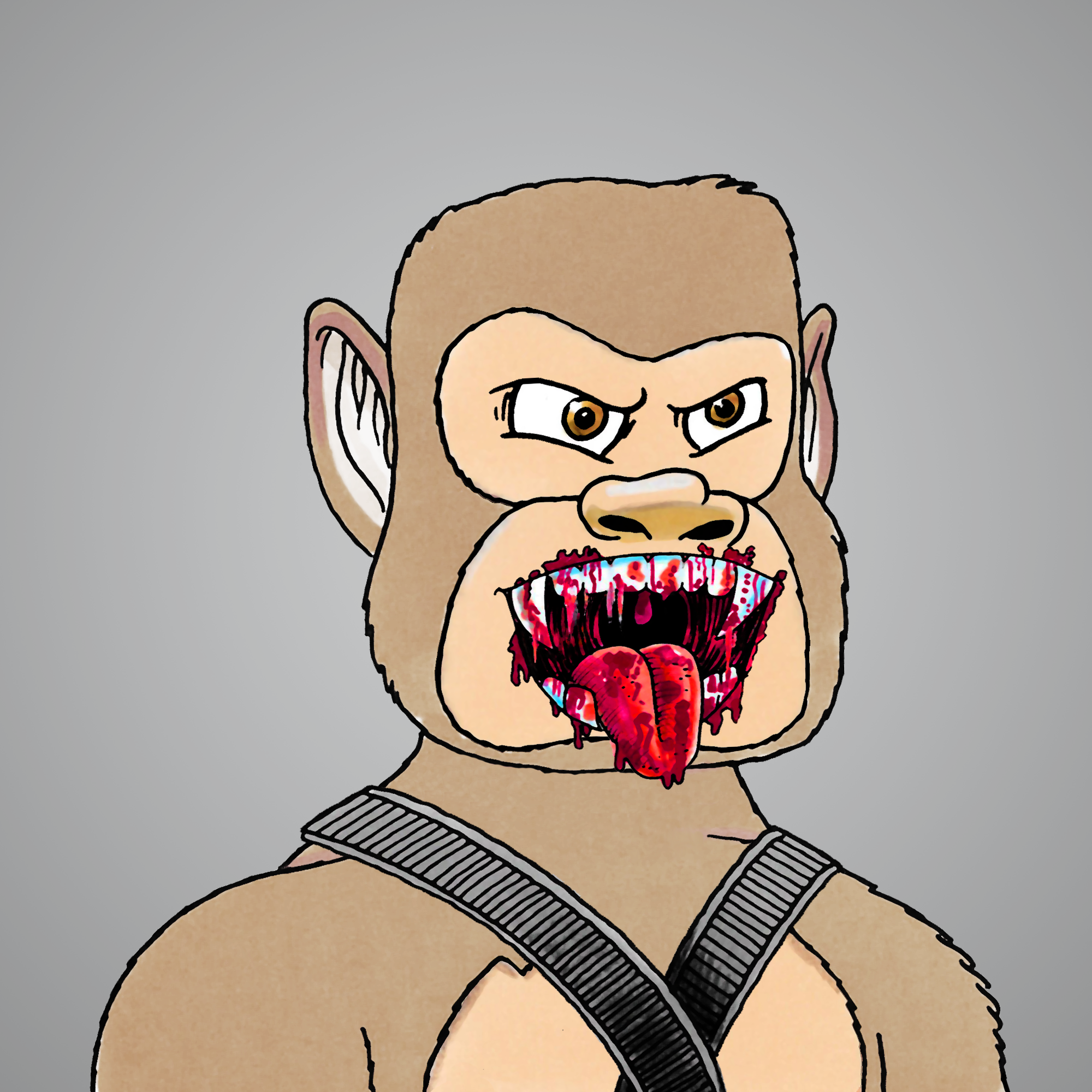 George Trosley - Jungle Freaks - Jungle Freak 5287 - NFT # 5287