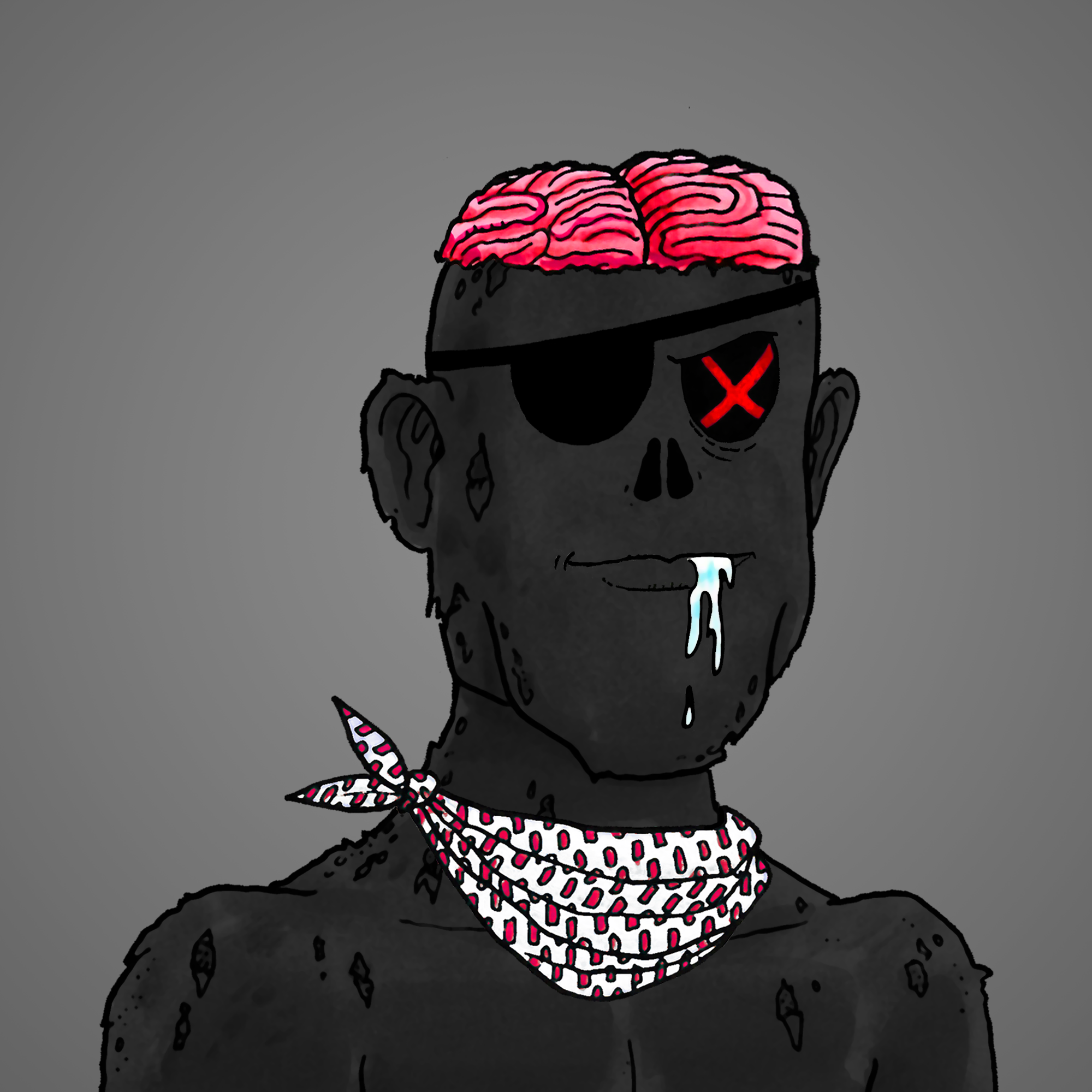 George Trosley - Jungle Freaks - Jungle Freak 5290 - NFT # 5290