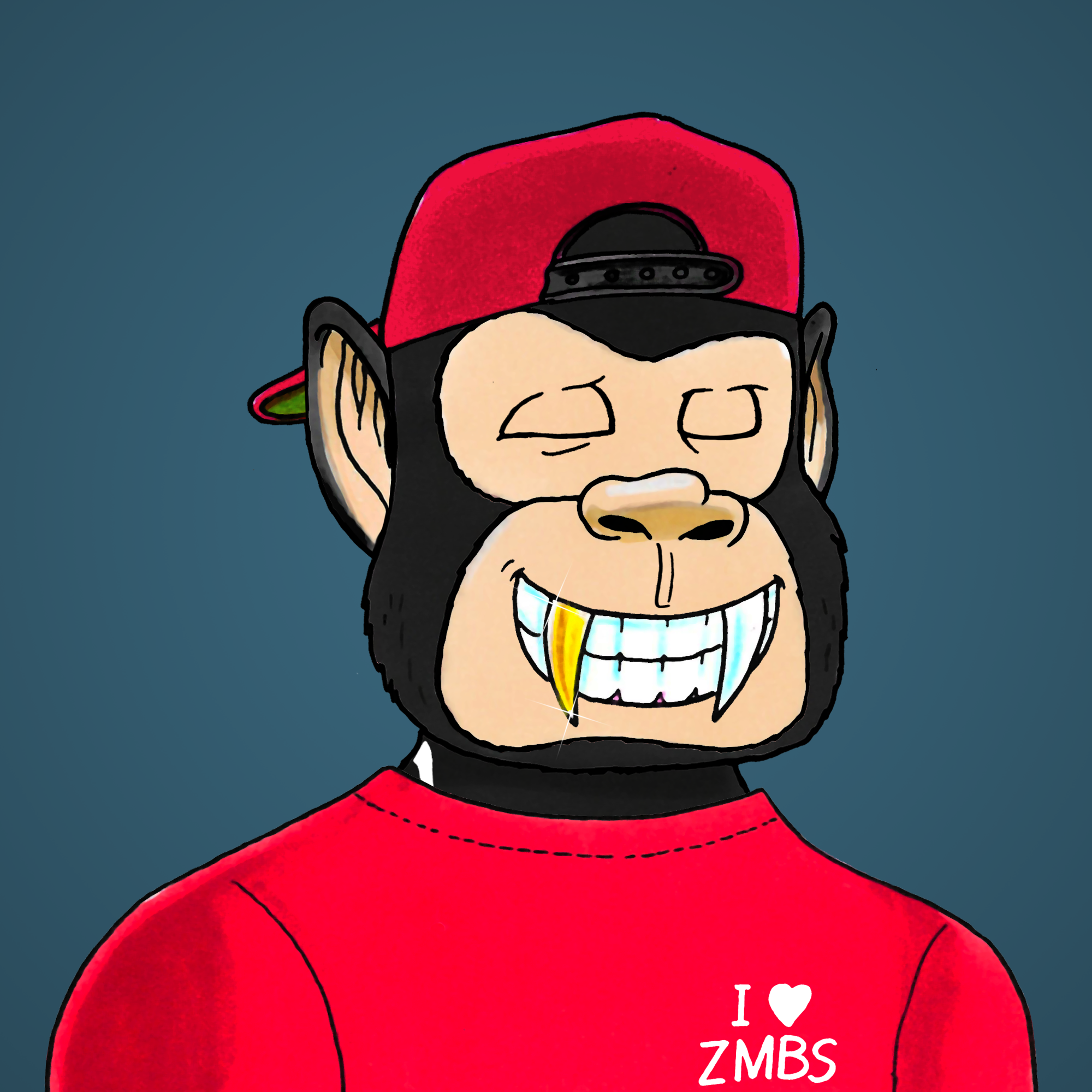 George Trosley - Jungle Freaks - Jungle Freak 5292 - NFT # 5292