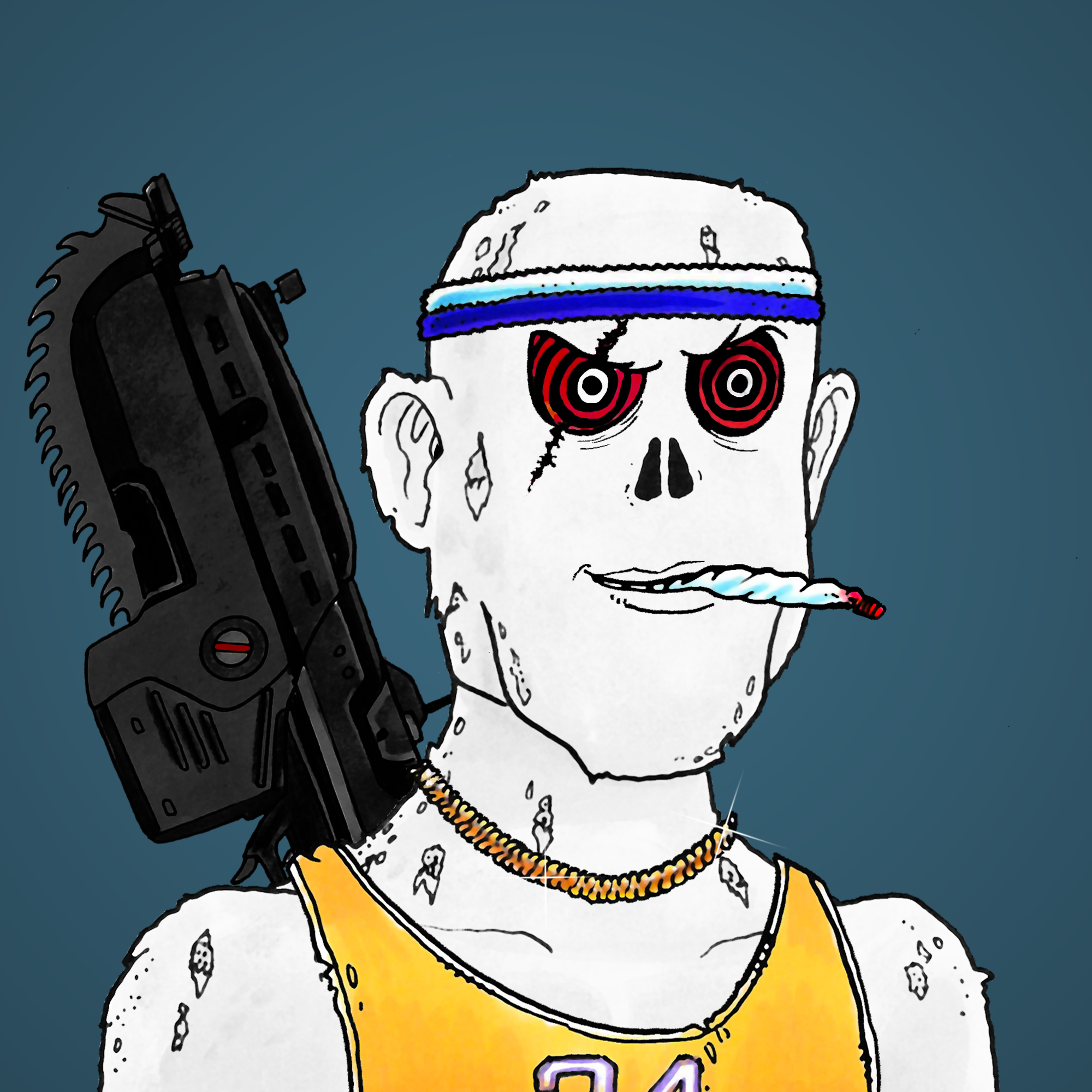 George Trosley - Jungle Freaks - Jungle Freak 5293 - NFT # 5293