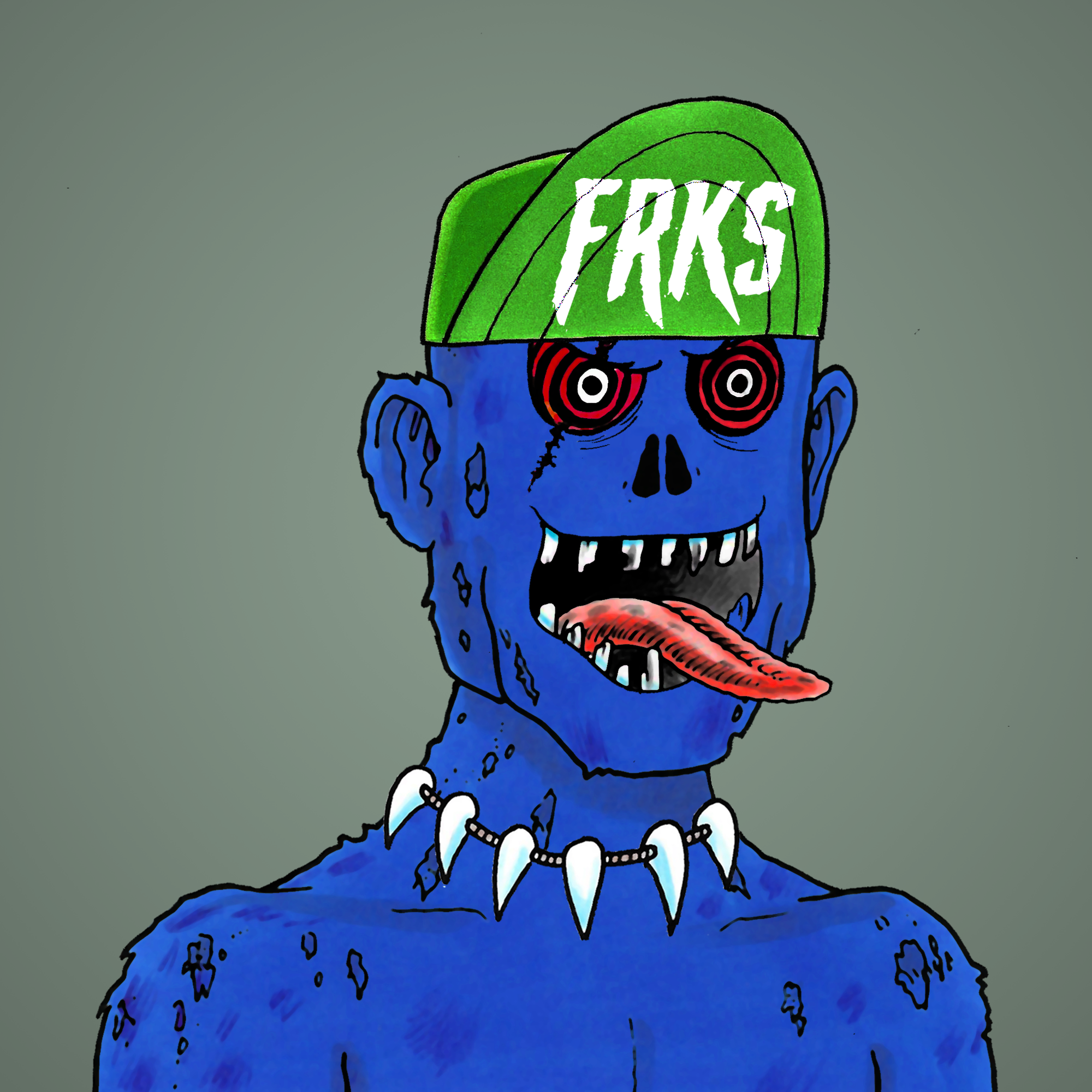 George Trosley - Jungle Freaks - Jungle Freak 5297 - NFT # 5297