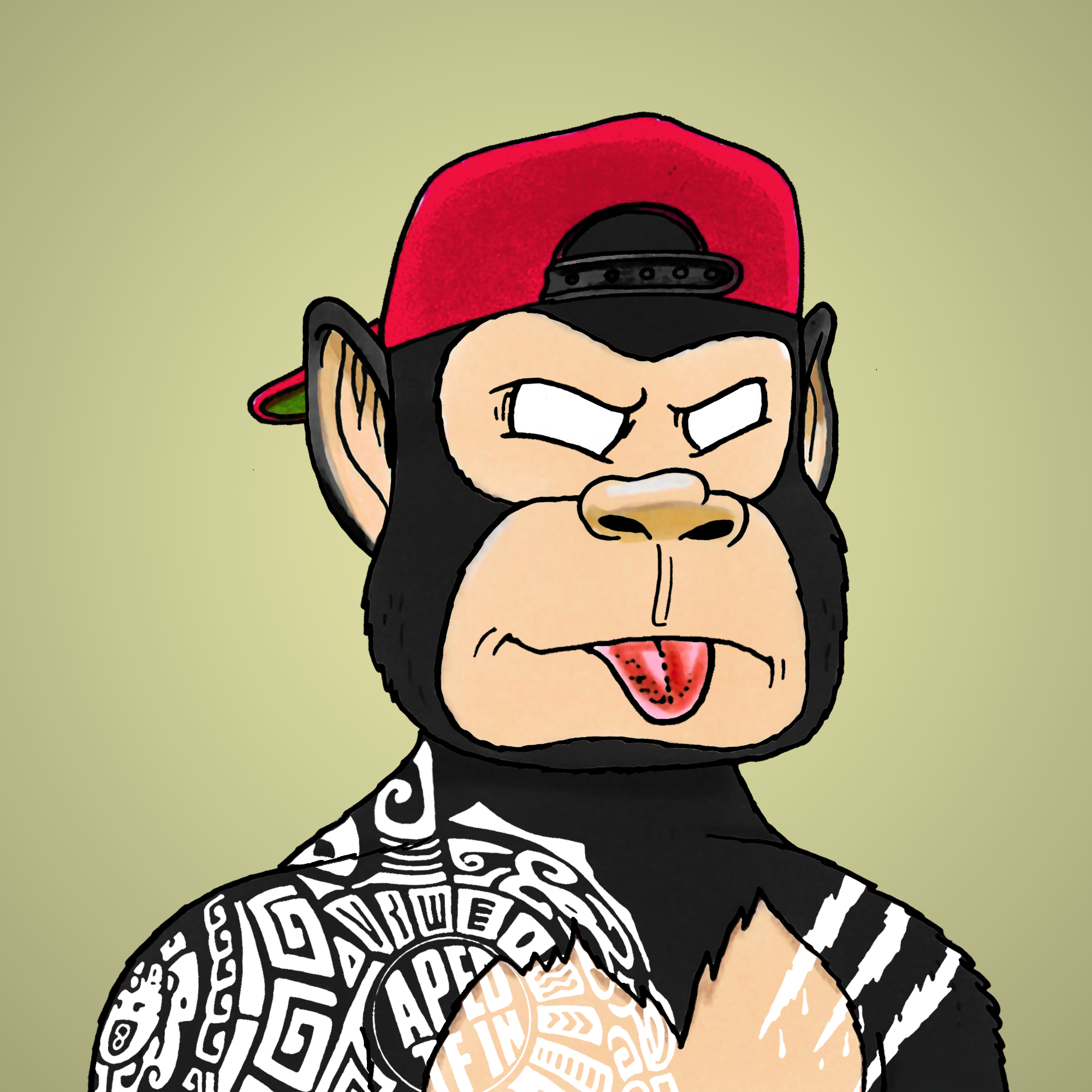 George Trosley - Jungle Freaks - Jungle Freak 530 - NFT # 530