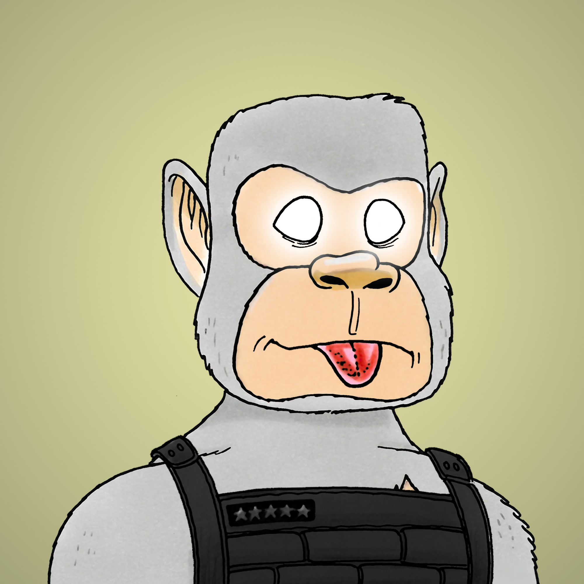 George Trosley - Jungle Freaks - Jungle Freak 5303 - NFT # 5303