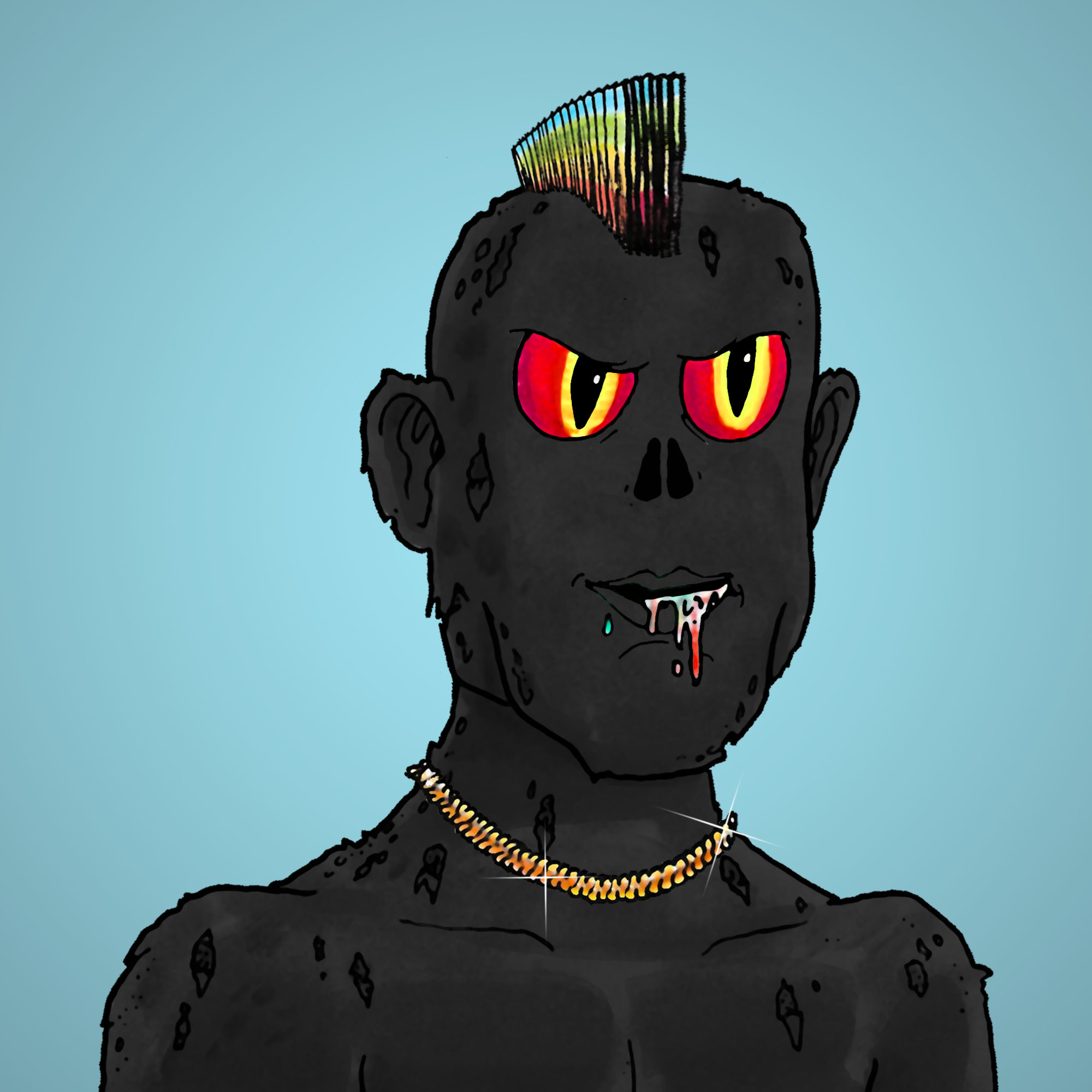 George Trosley - Jungle Freaks - Jungle Freak 531 - NFT # 531