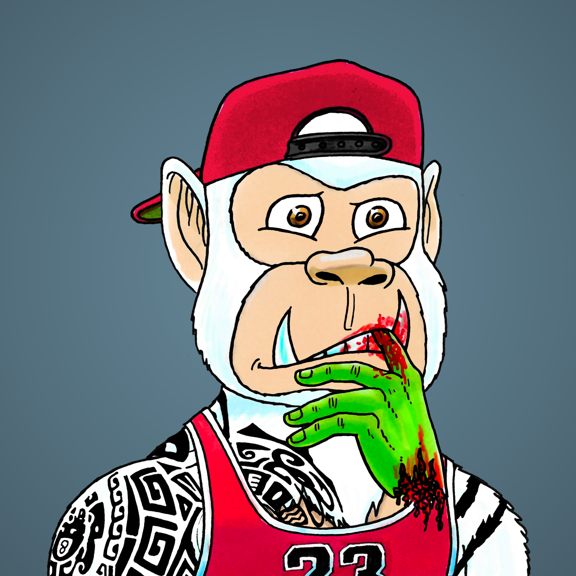 George Trosley - Jungle Freaks - Jungle Freak 5313 - NFT # 5313