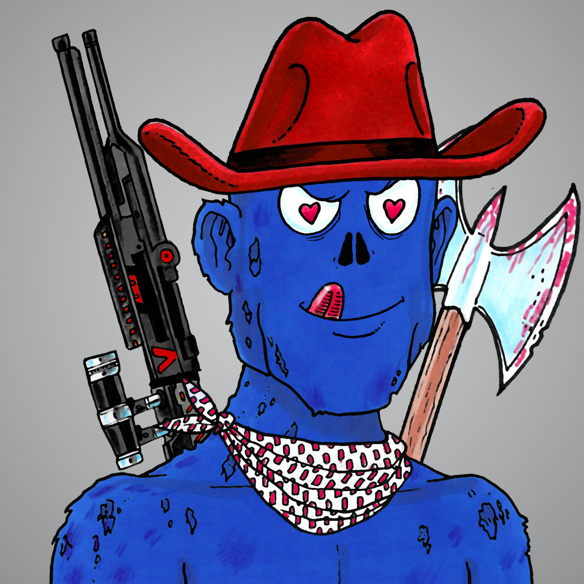 George Trosley - Jungle Freaks - Jungle Freak 5314 - NFT # 5314