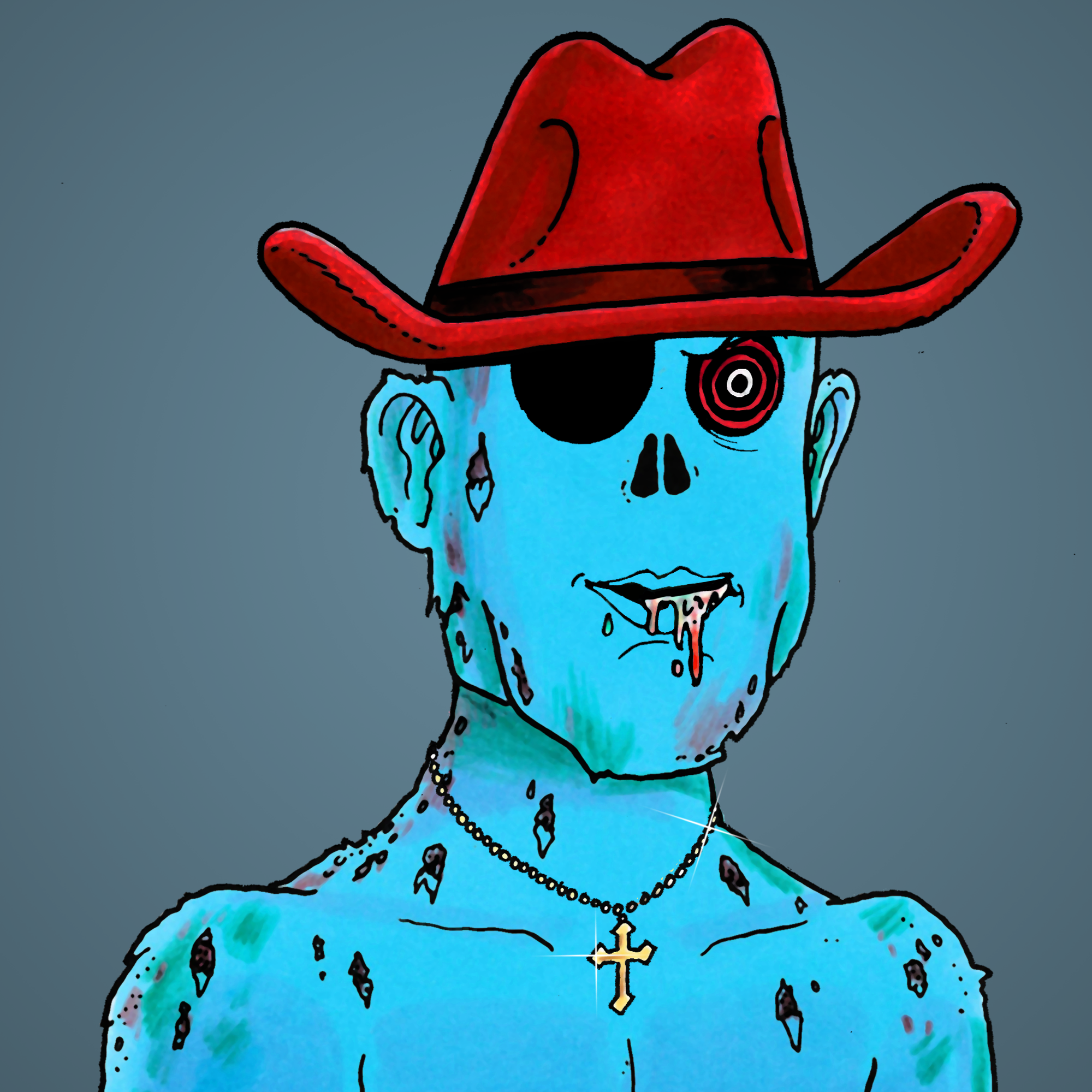 George Trosley - Jungle Freaks - Jungle Freak 5321 - NFT # 5321