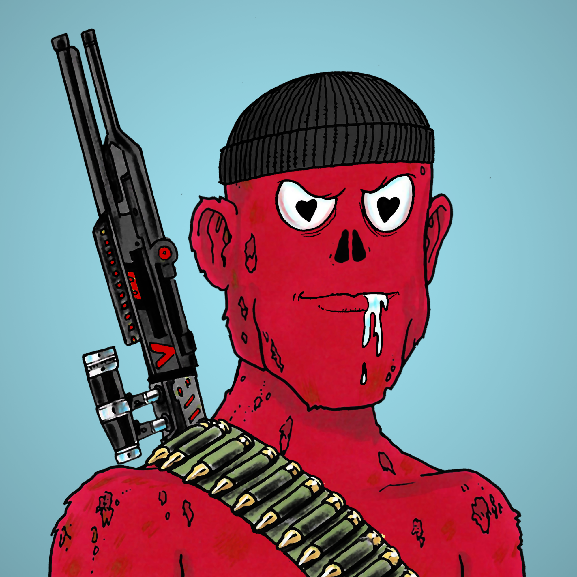 George Trosley - Jungle Freaks - Jungle Freak 5325 - NFT # 5325