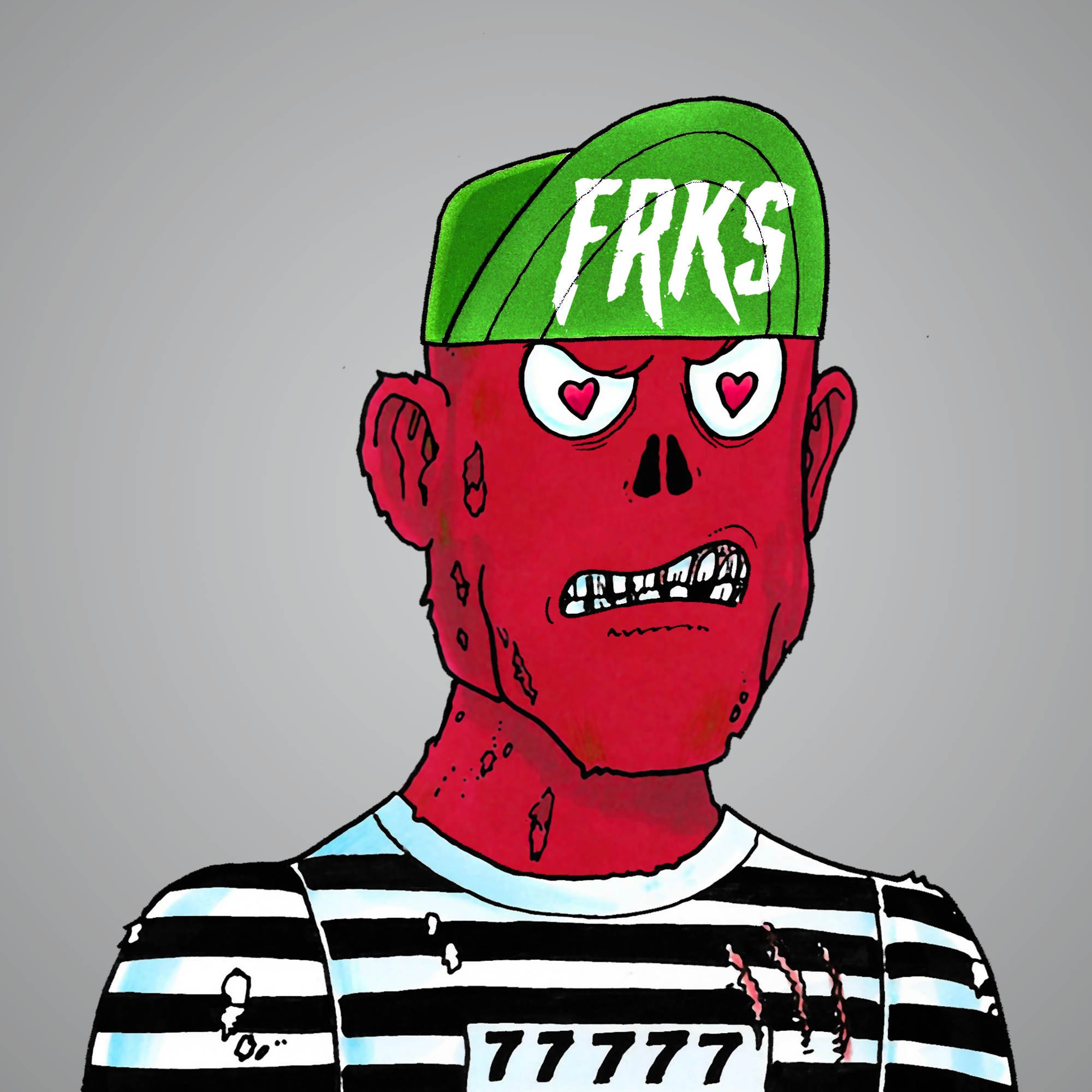 George Trosley - Jungle Freaks - Jungle Freak 5326 - NFT # 5326