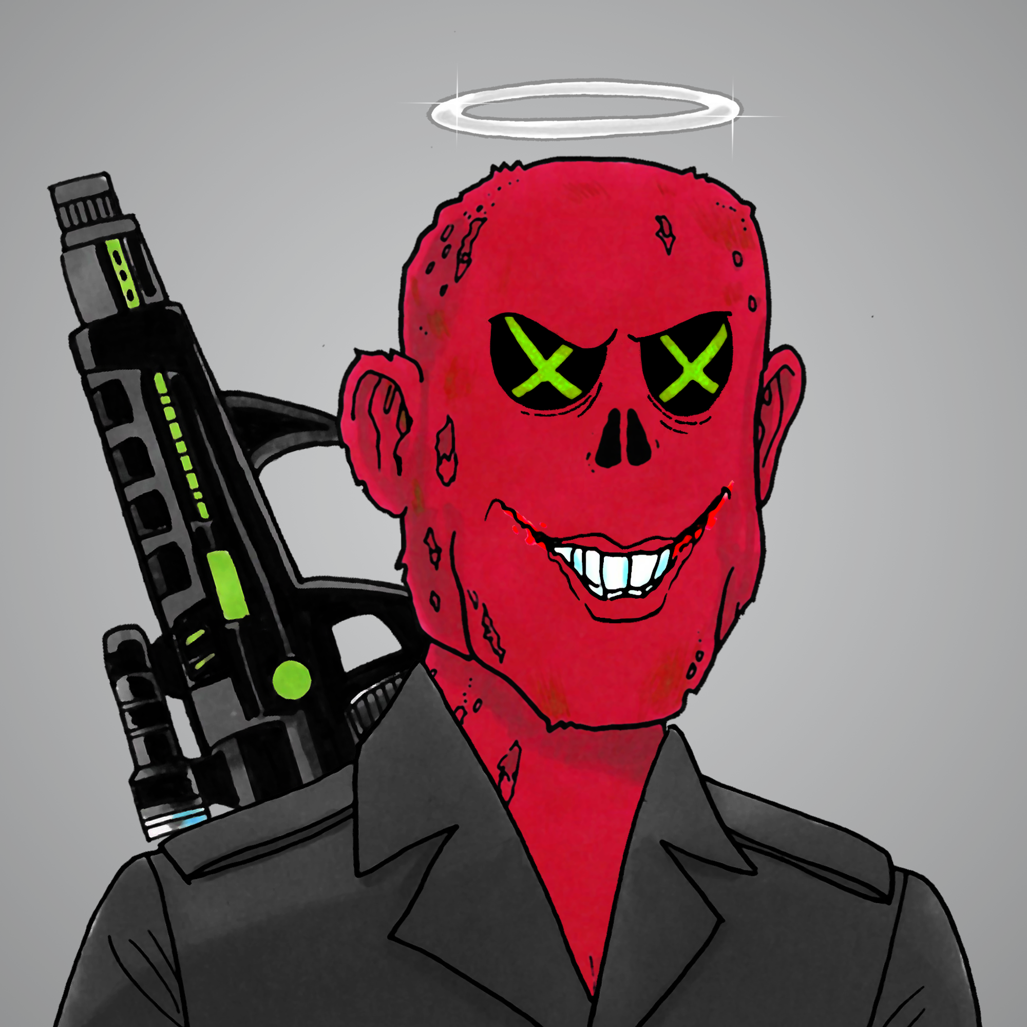 George Trosley - Jungle Freaks - Jungle Freak 5328 - NFT # 5328