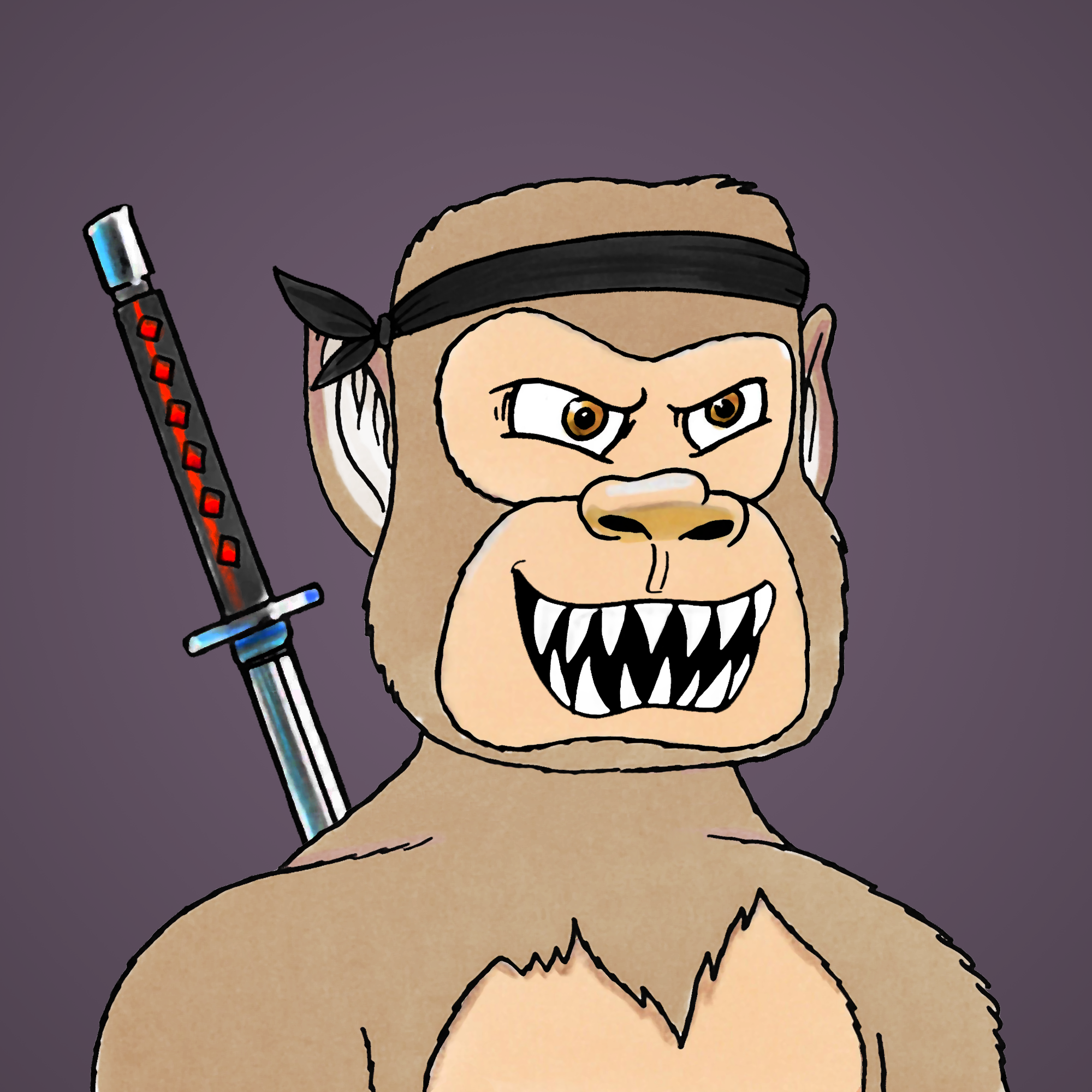 George Trosley - Jungle Freaks - Jungle Freak 5331 - NFT # 5331