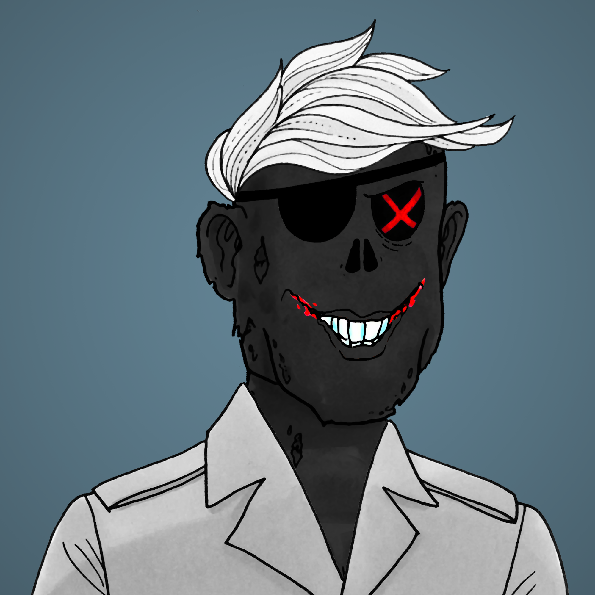 George Trosley - Jungle Freaks - Jungle Freak 5333 - NFT # 5333