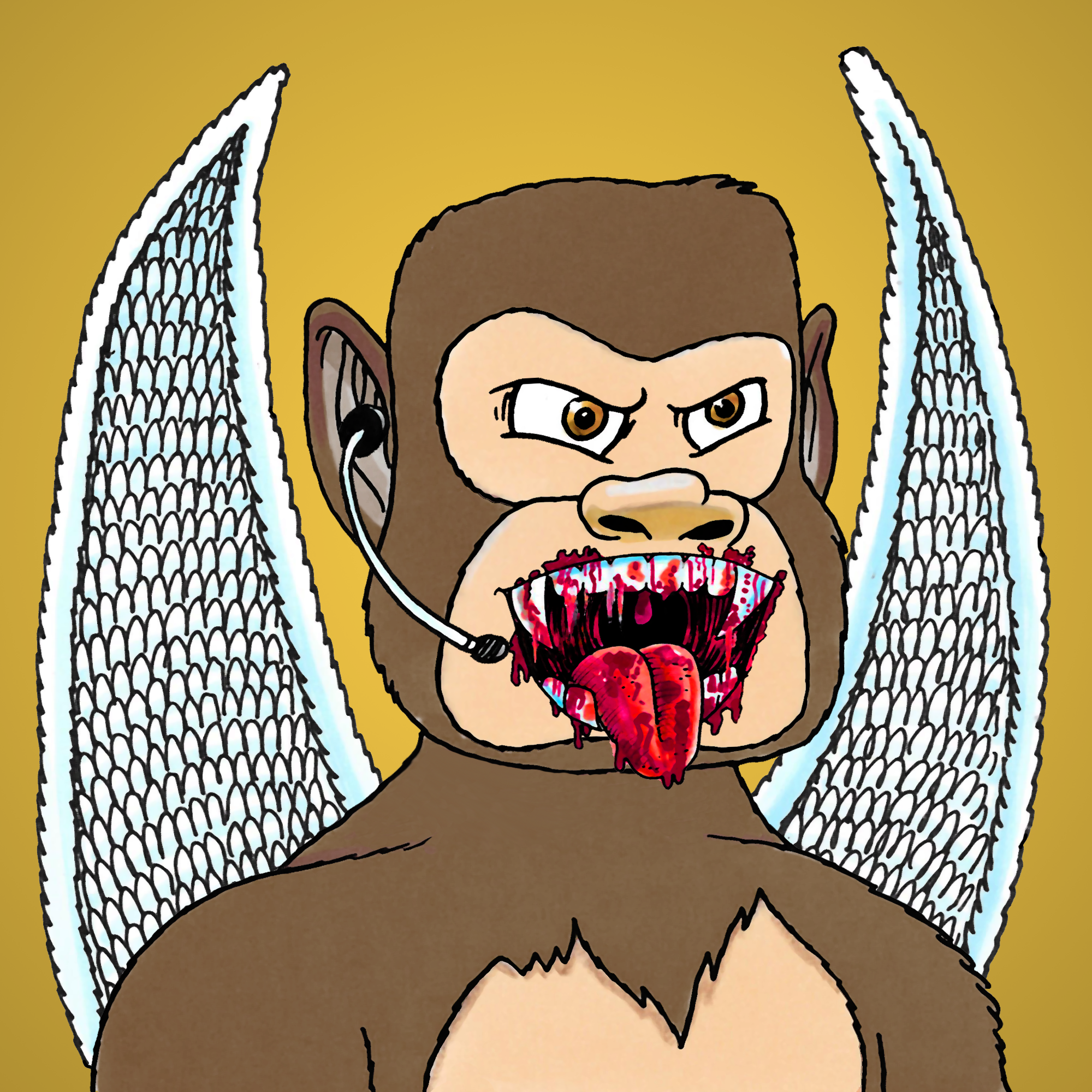 George Trosley - Jungle Freaks - Jungle Freak 5337 - NFT # 5337