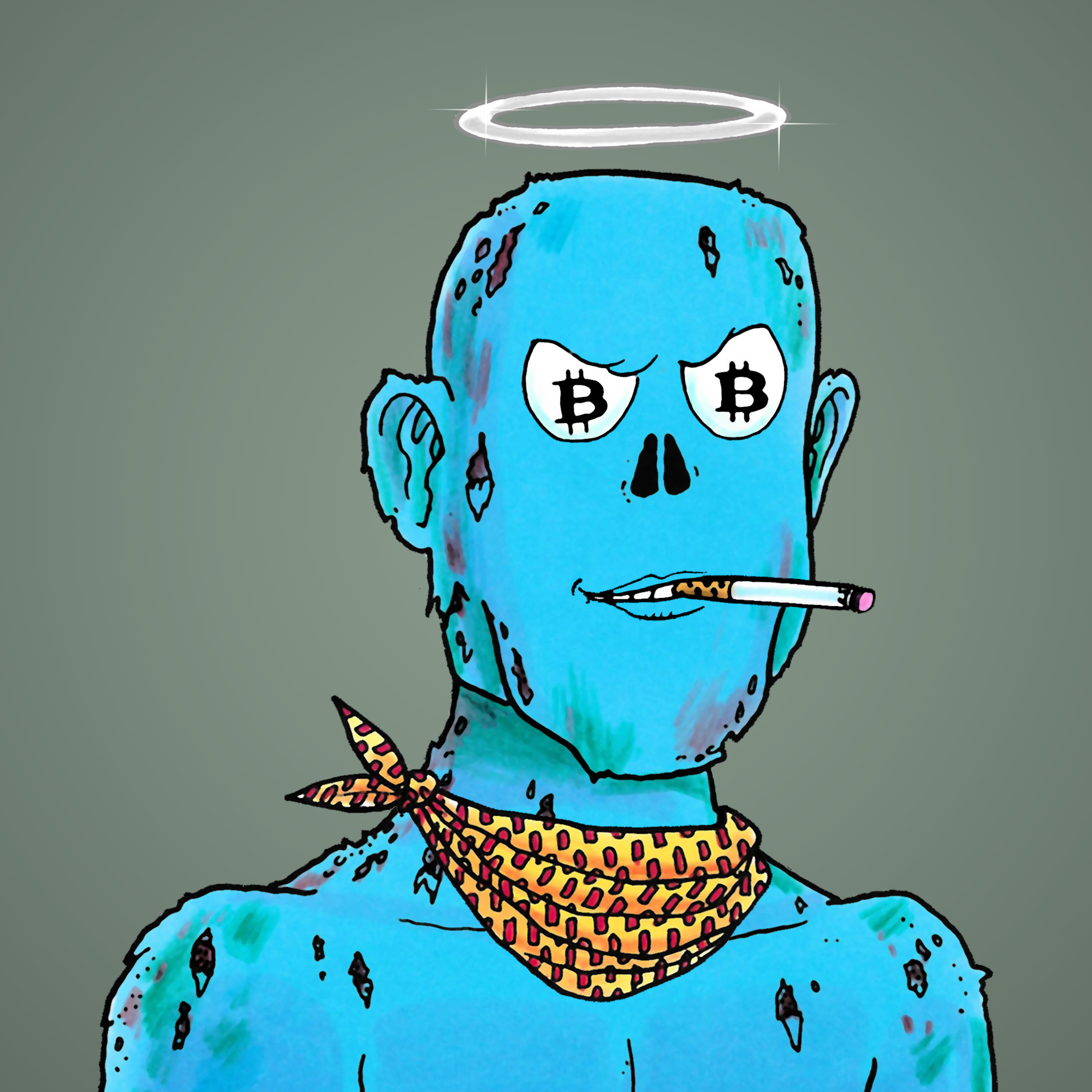 George Trosley - Jungle Freaks - Jungle Freak 5338 - NFT # 5338