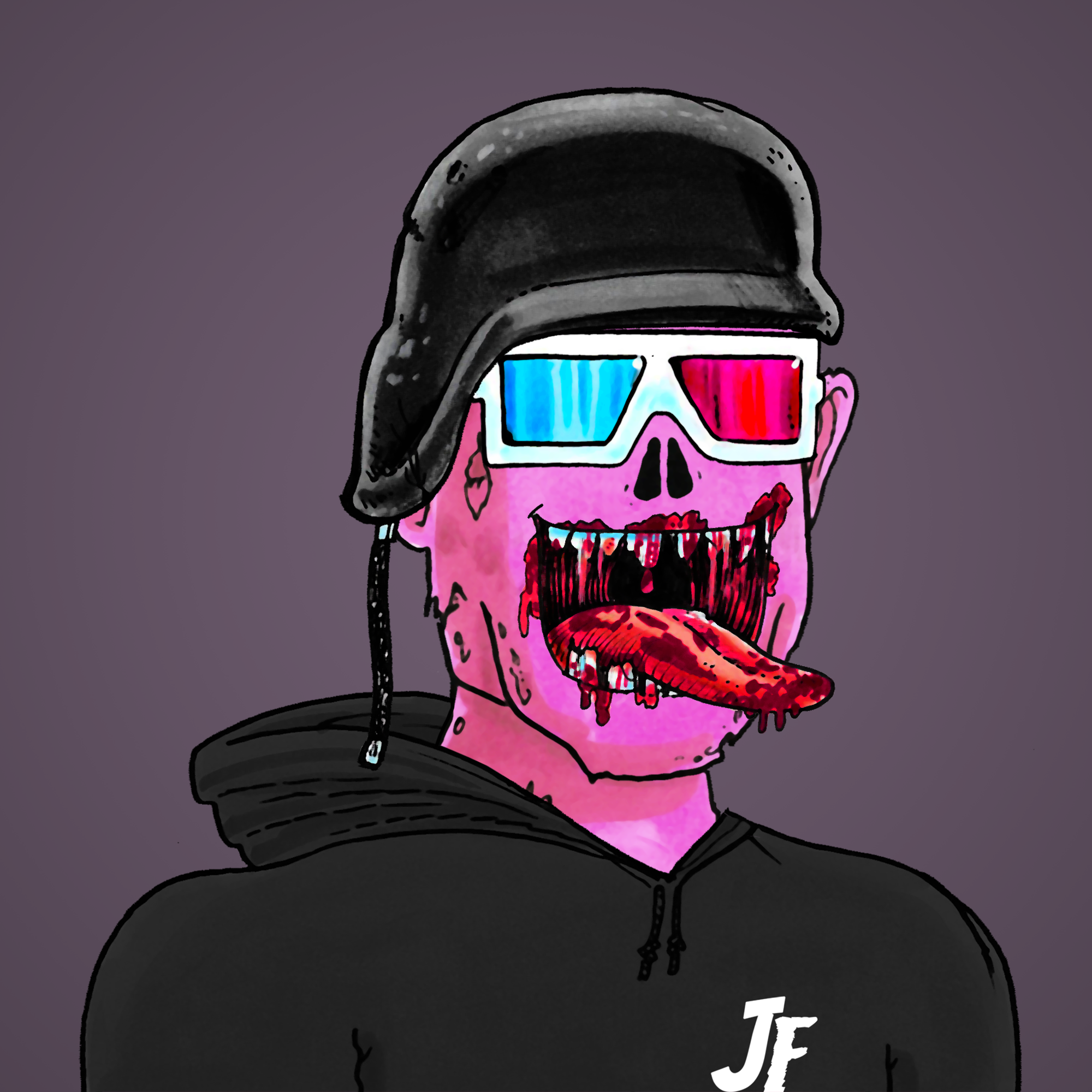 George Trosley - Jungle Freaks - Jungle Freak 5345 - NFT # 5345