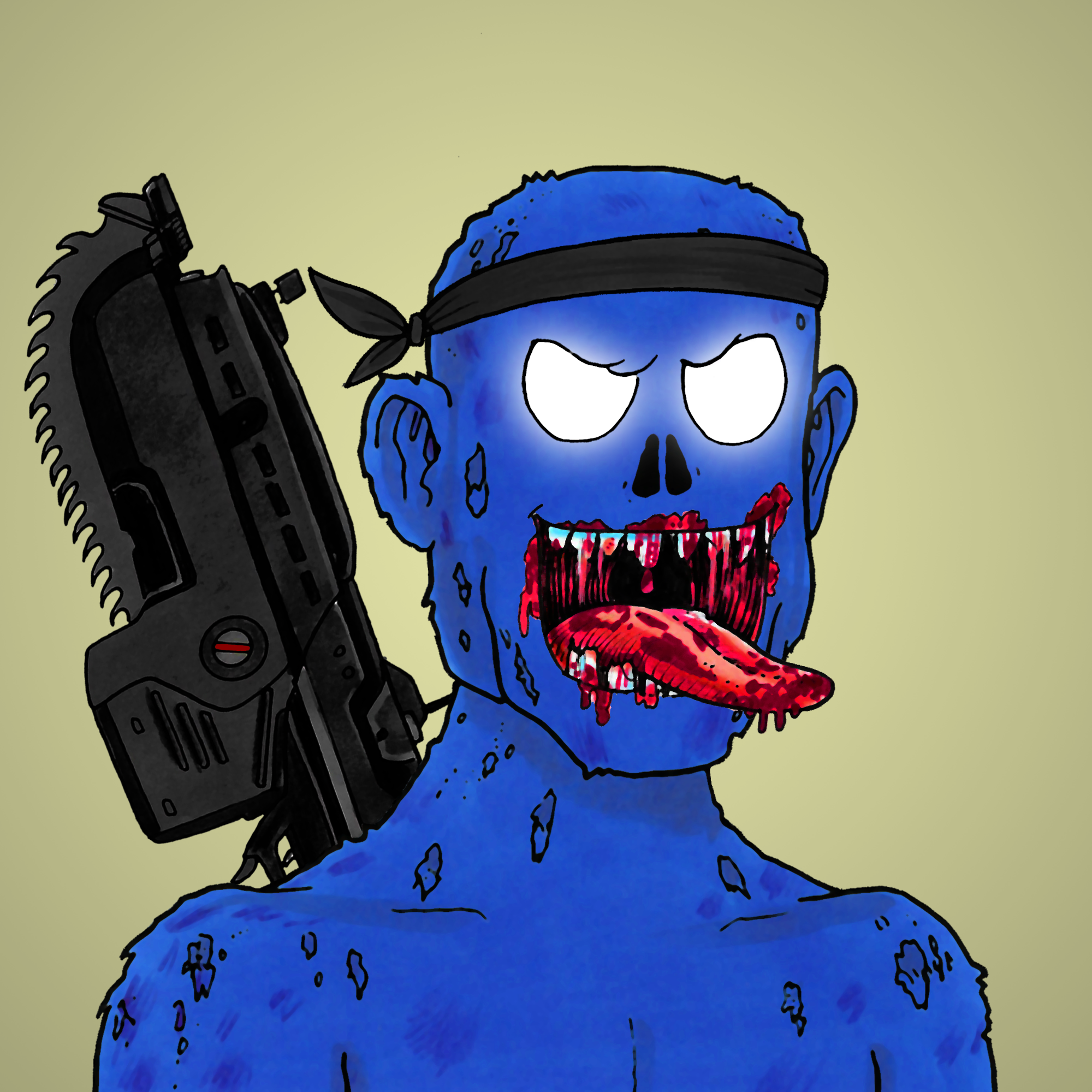 George Trosley - Jungle Freaks - Jungle Freak 5359 - NFT # 5359