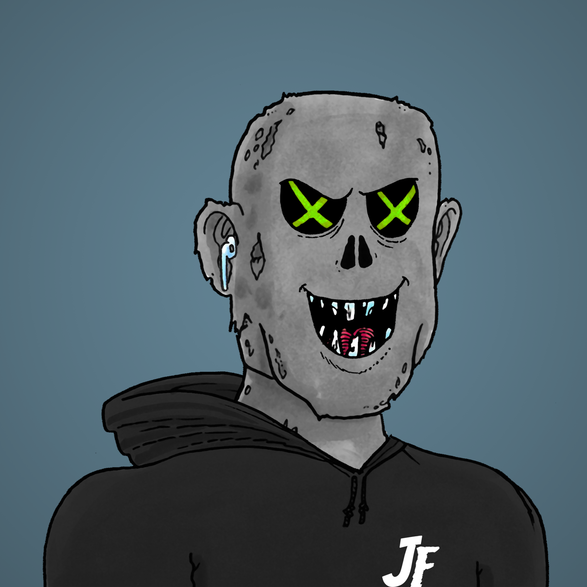 George Trosley - Jungle Freaks - Jungle Freak 536 - NFT # 536