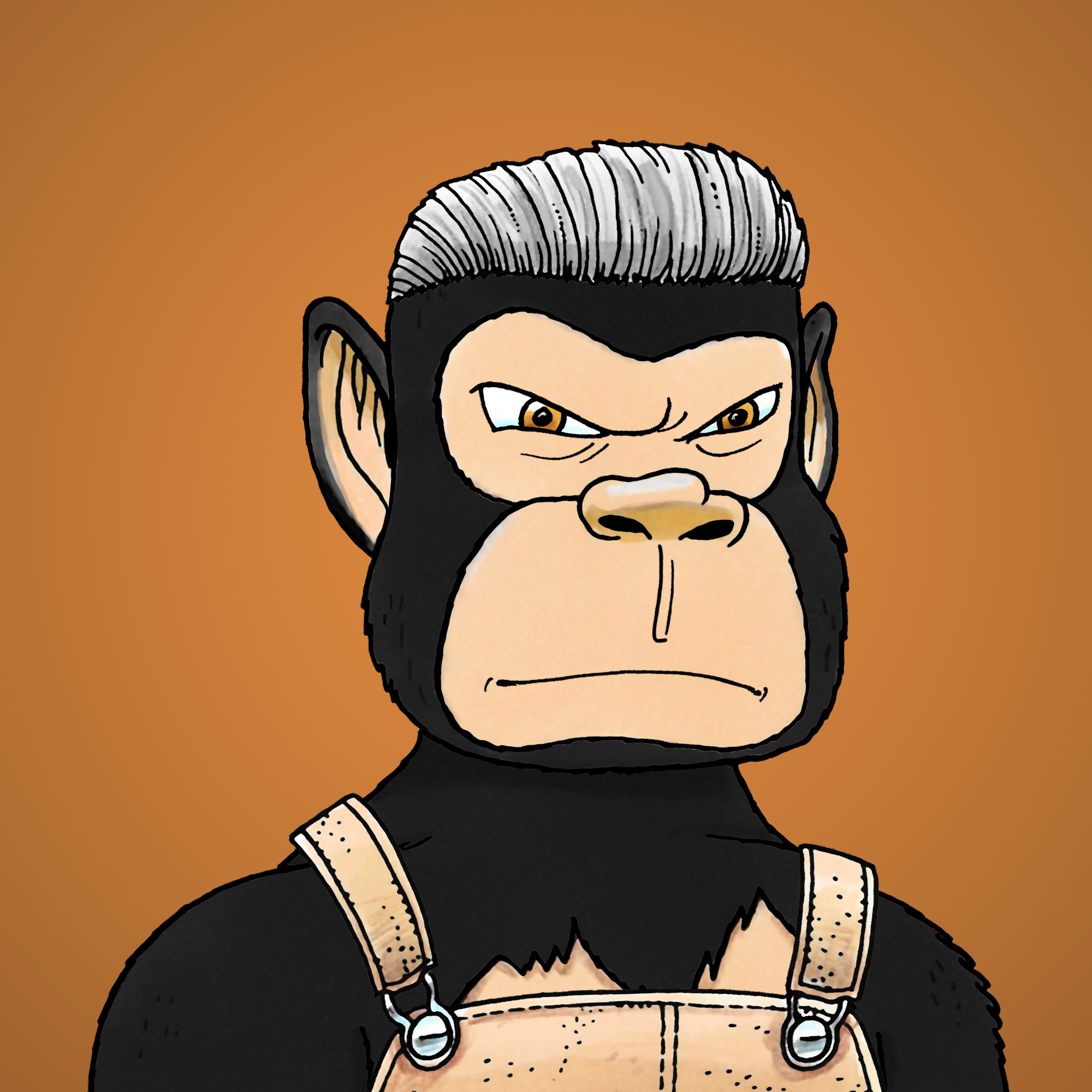 George Trosley - Jungle Freaks - Jungle Freak 537 - NFT # 537