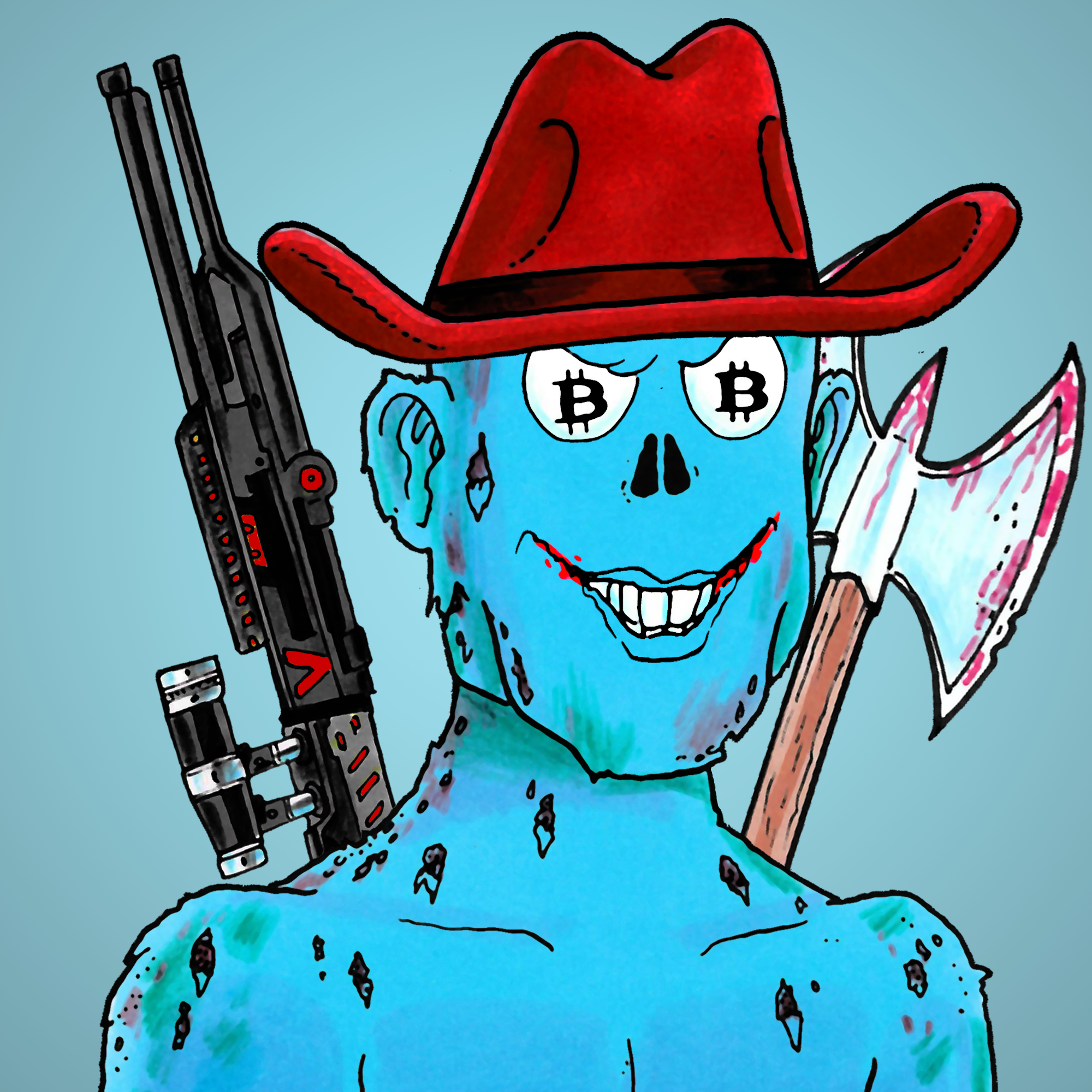 George Trosley - Jungle Freaks - Jungle Freak 5373 - NFT # 5373