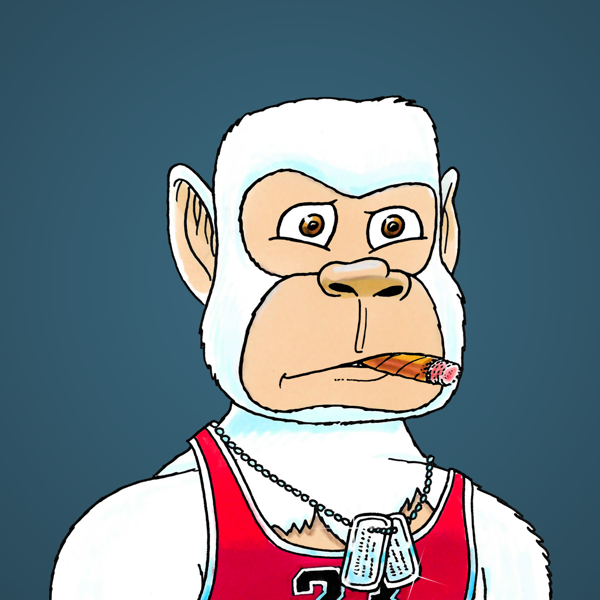 George Trosley - Jungle Freaks - Jungle Freak 5375 - NFT # 5375