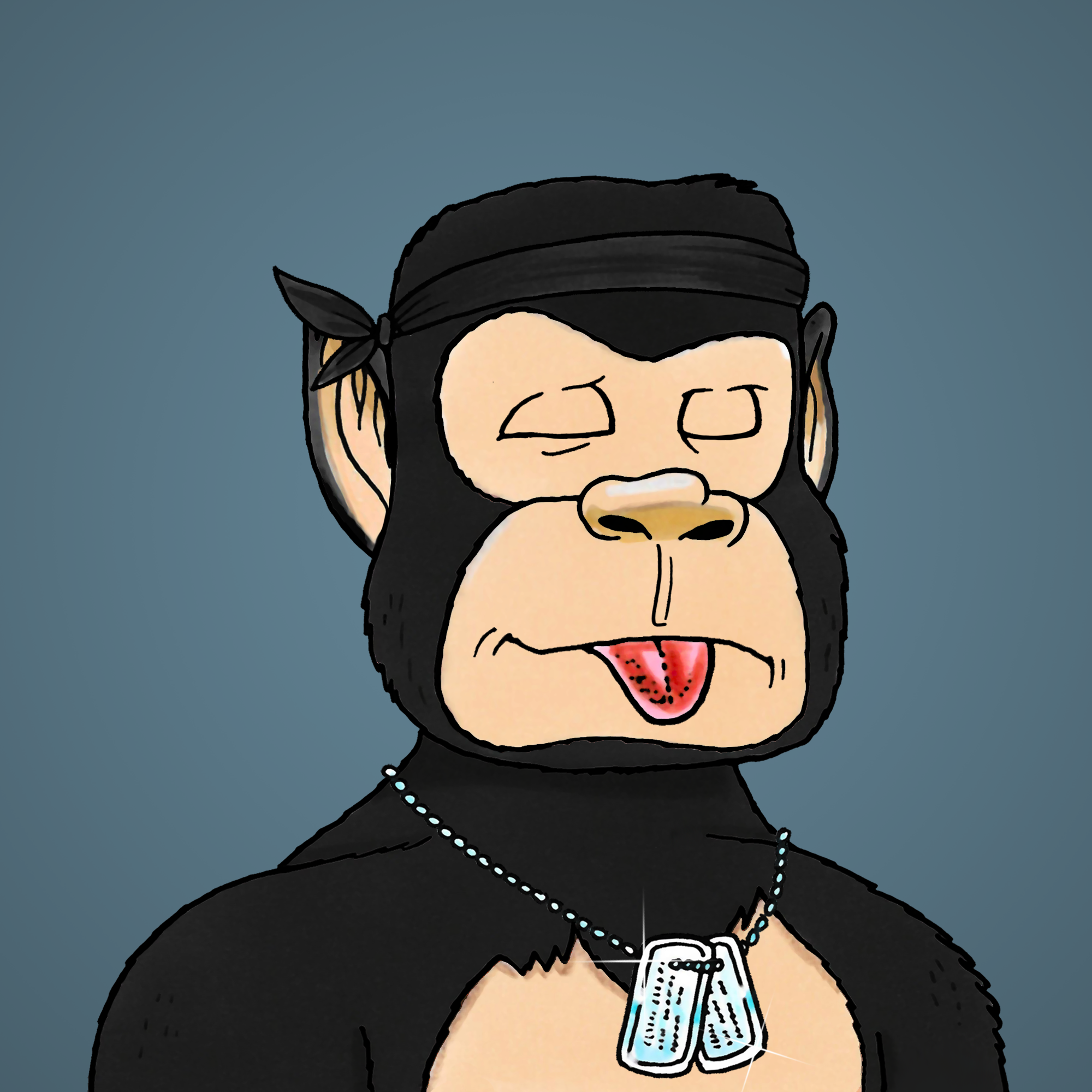 George Trosley - Jungle Freaks - Jungle Freak 5377 - NFT # 5377