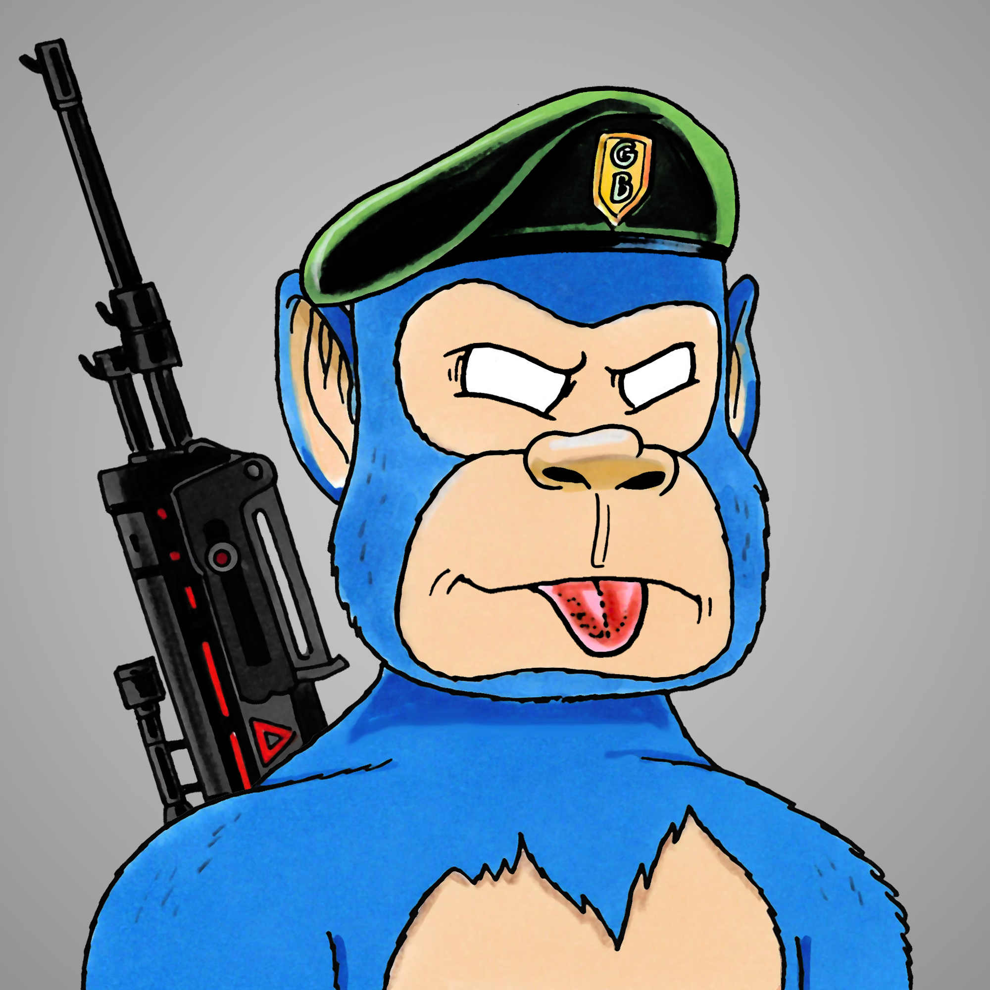 George Trosley - Jungle Freaks - Jungle Freak 5382 - NFT # 5382