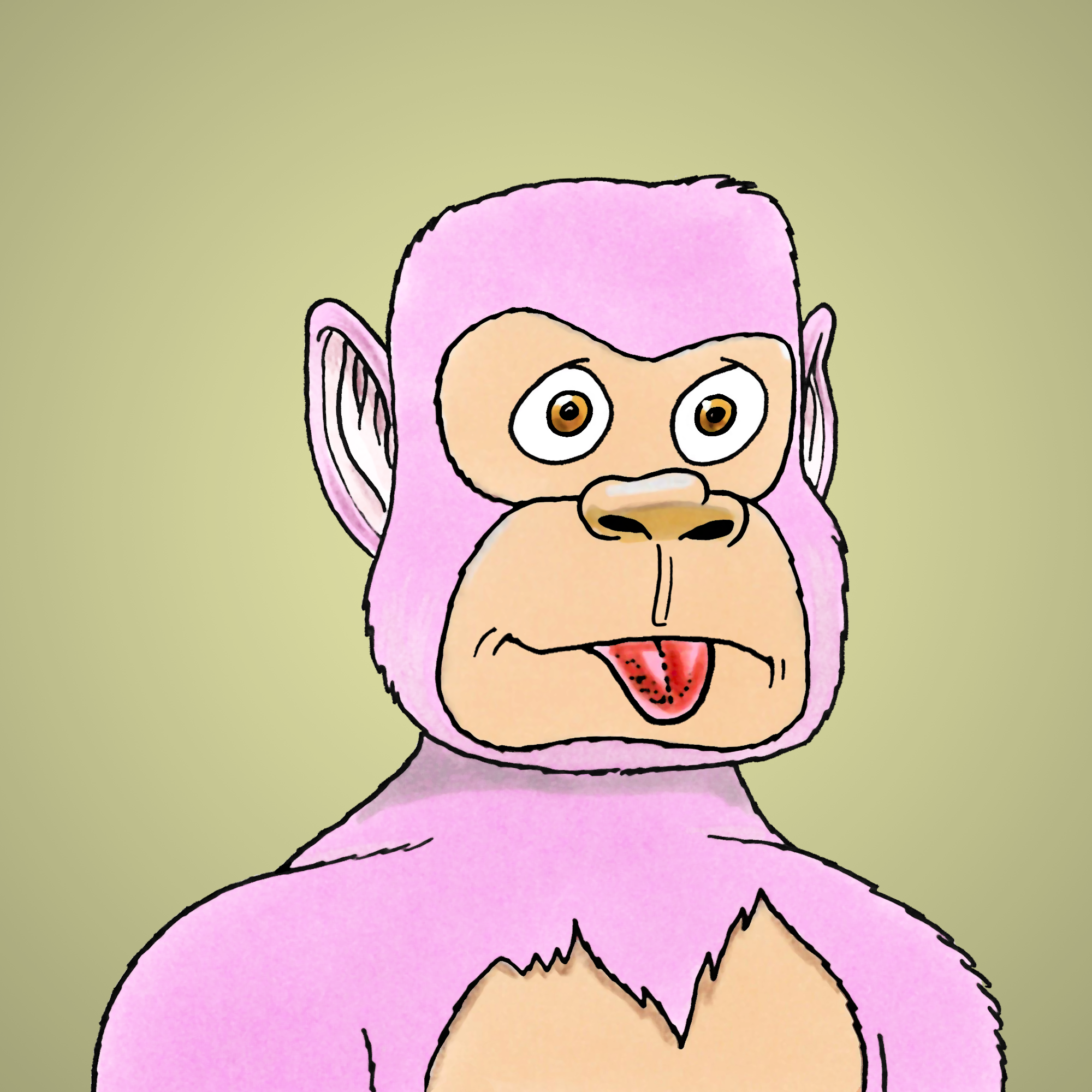 George Trosley - Jungle Freaks - Jungle Freak 5383 - NFT # 5383