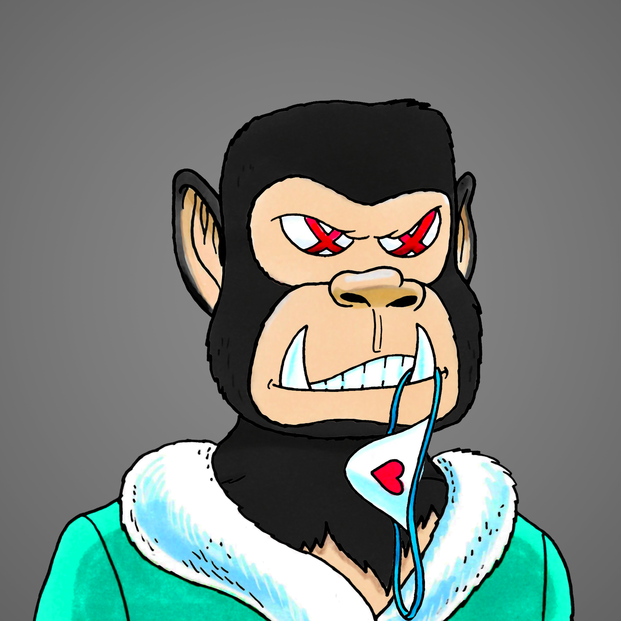 George Trosley - Jungle Freaks - Jungle Freak 539 - NFT # 539