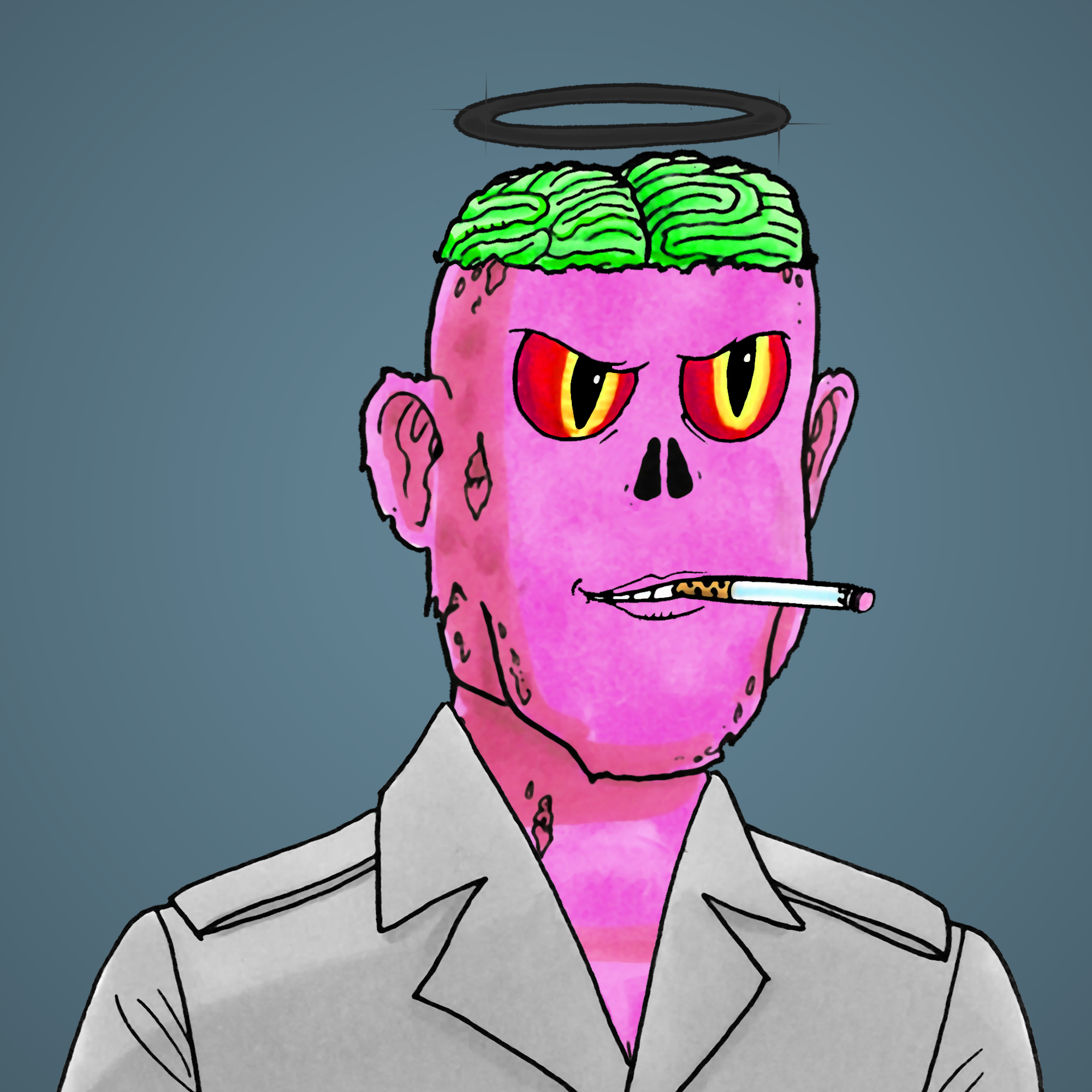 George Trosley - Jungle Freaks - Jungle Freak 5390 - NFT # 5390