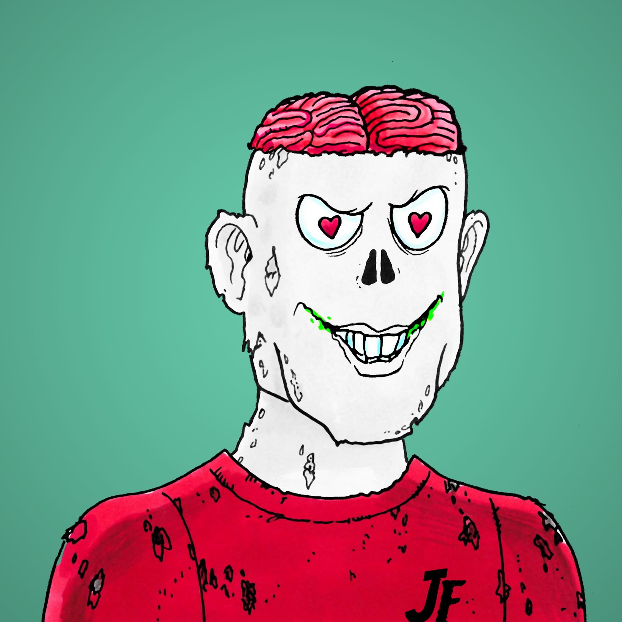 George Trosley - Jungle Freaks - Jungle Freak 5393 - NFT # 5393