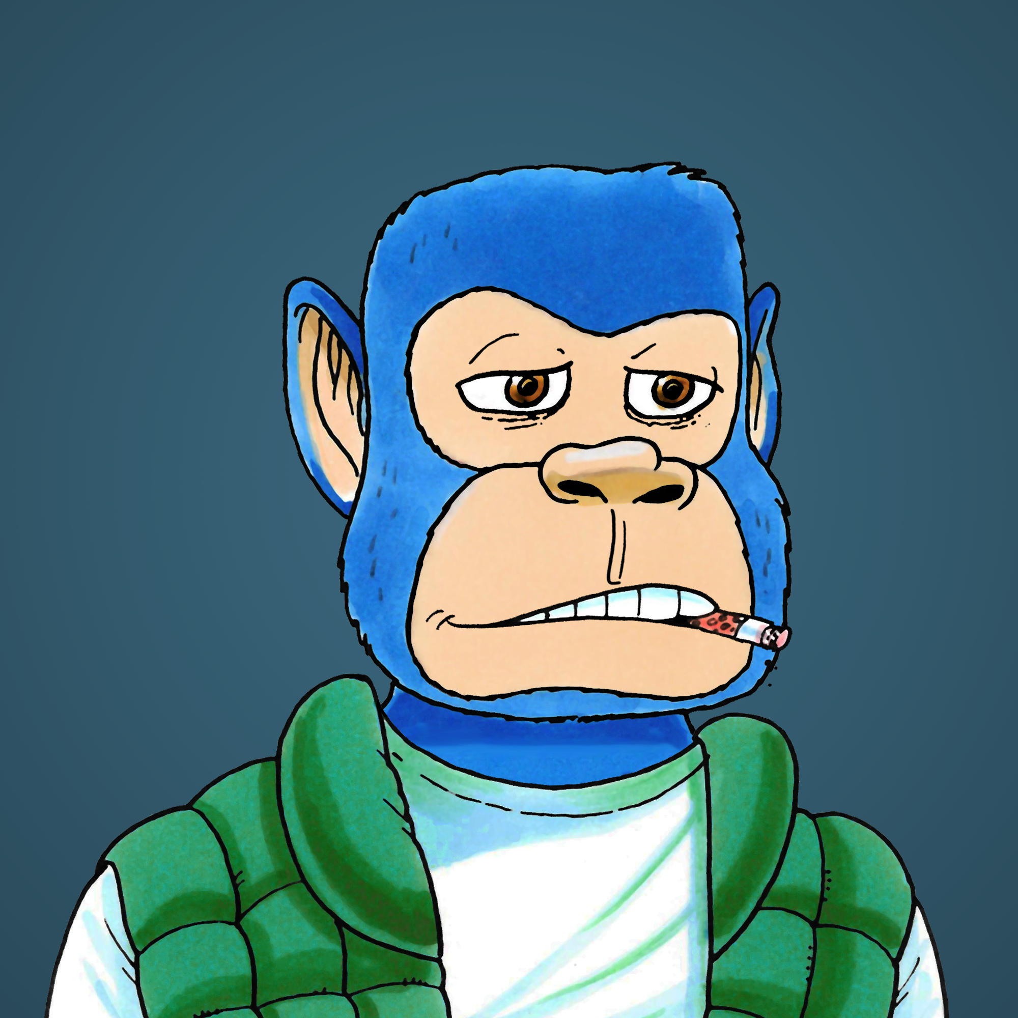 George Trosley - Jungle Freaks - Jungle Freak 5397 - NFT # 5397