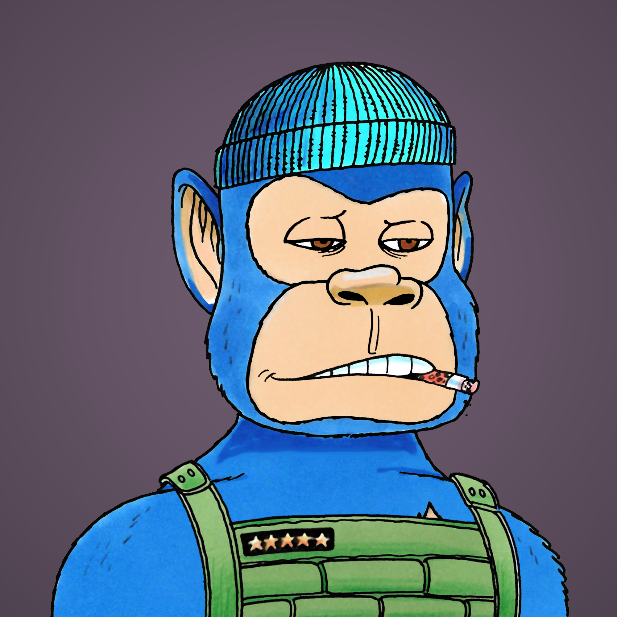 George Trosley - Jungle Freaks - Jungle Freak 5398 - NFT # 5398